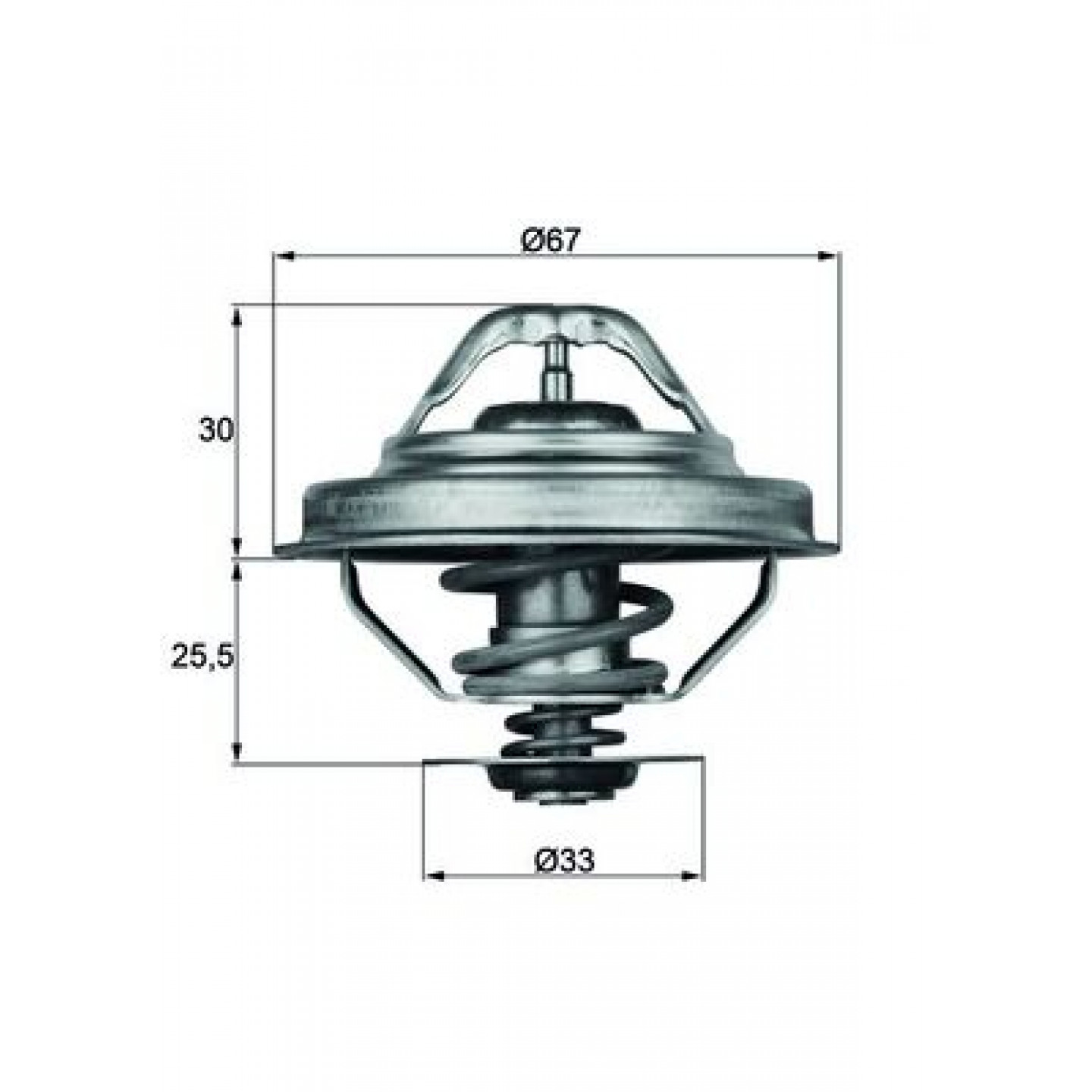 Thermostat, Kühlmittel MAHLE ORIGINAL TX 28 92D