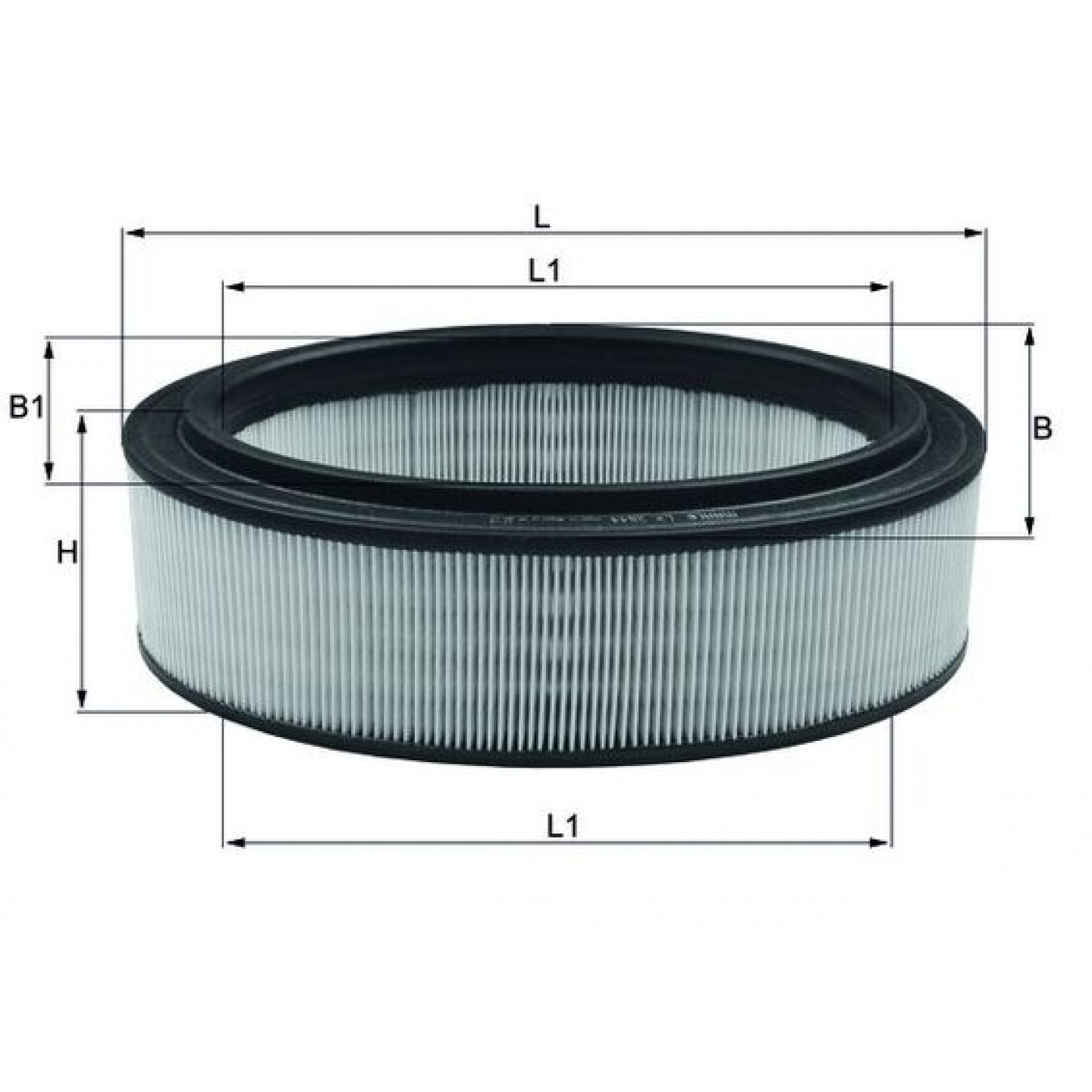 Filtro aria MAHLE ORIGINAL LX 2844