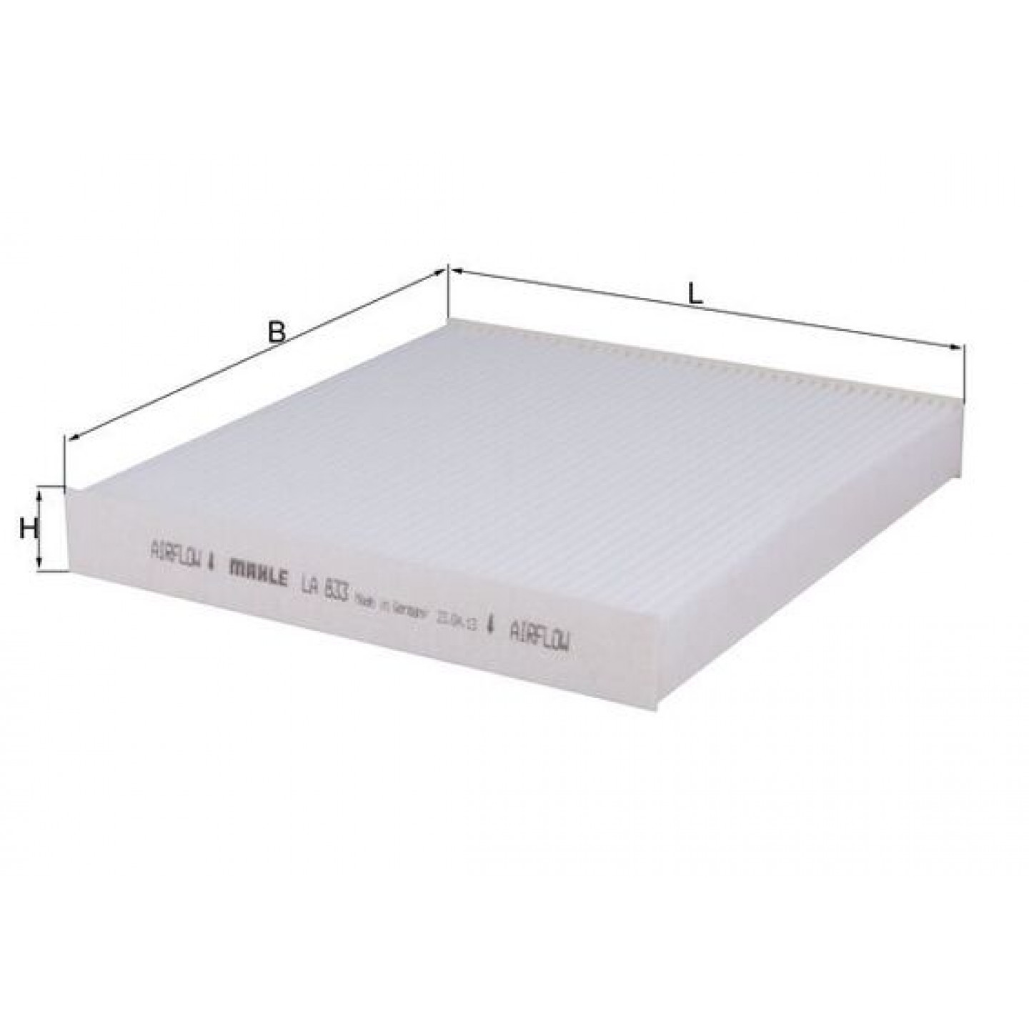 Filter, binnenlucht MAHLE ORIGINAL LA 833
