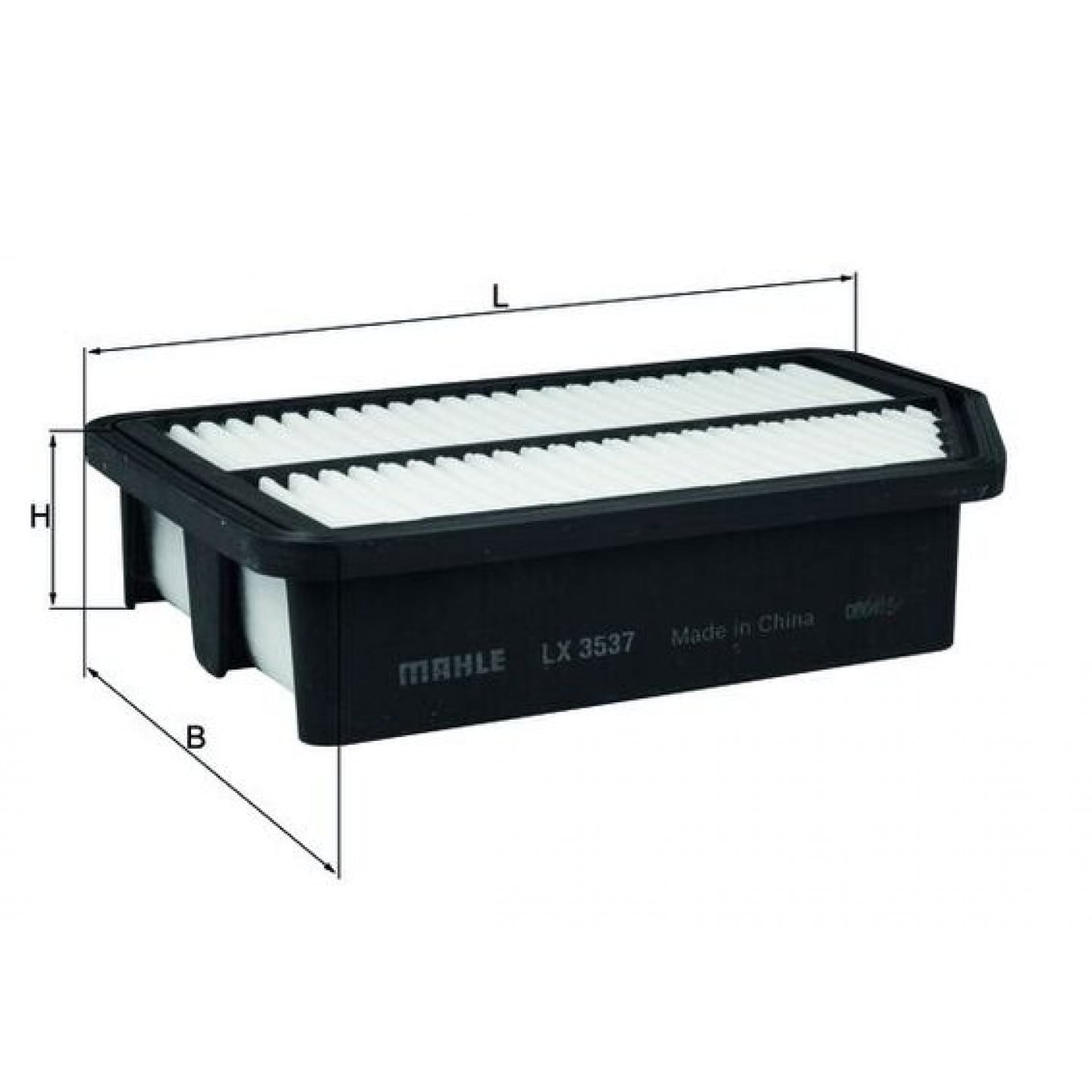 Filtr powietrza MAHLE ORIGINAL LX 3537