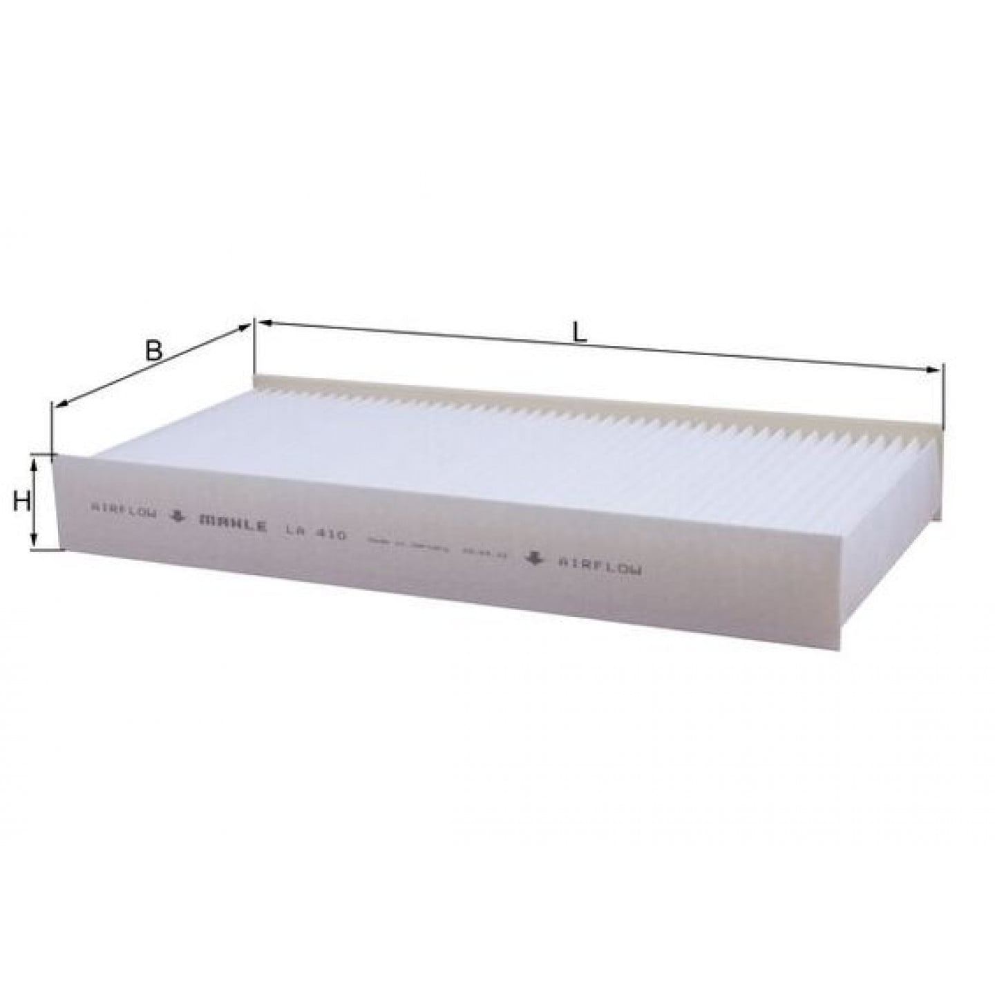 Filter, binnenlucht MAHLE ORIGINAL LA 410