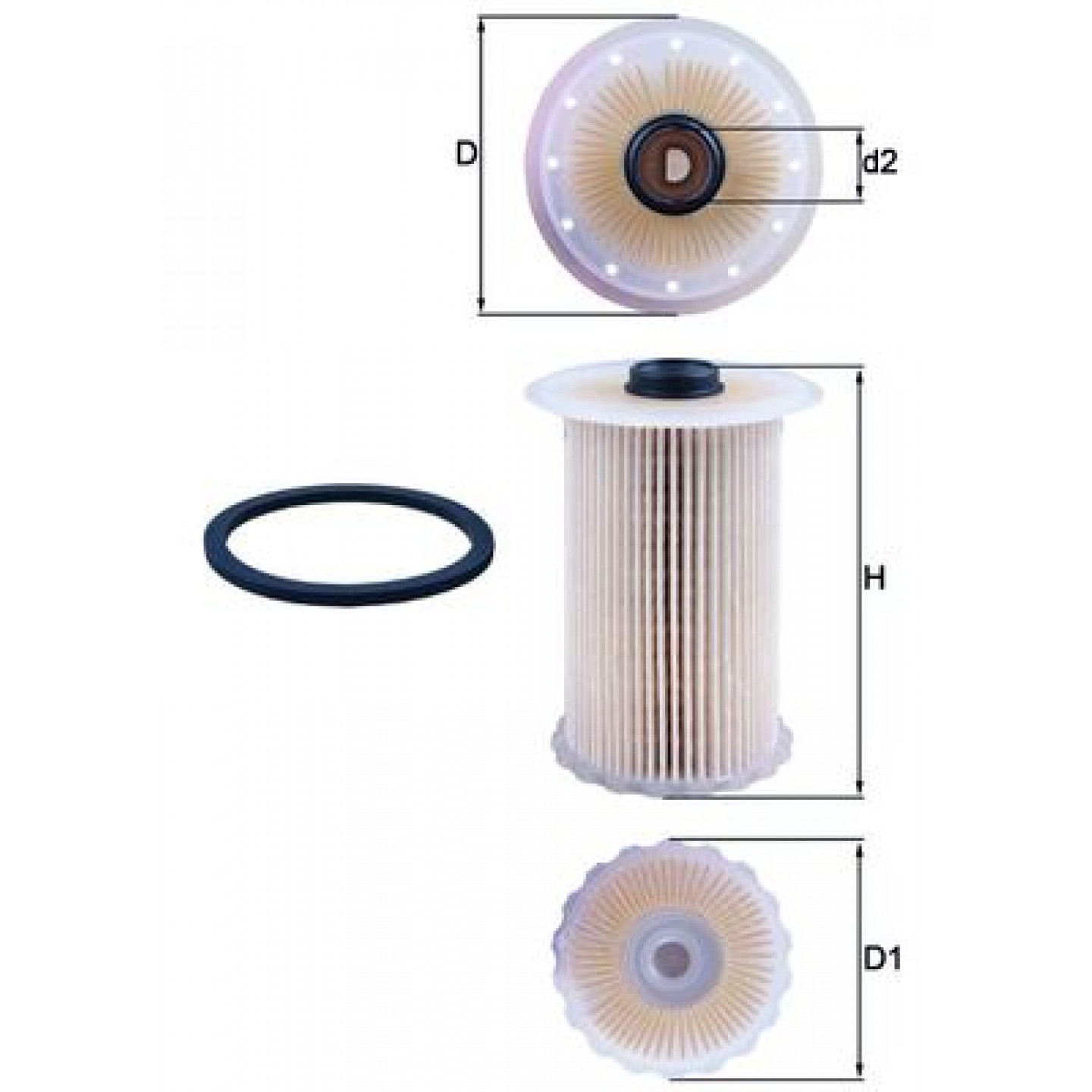 فلتر الوقود MAHLE ORIGINAL KX 229D