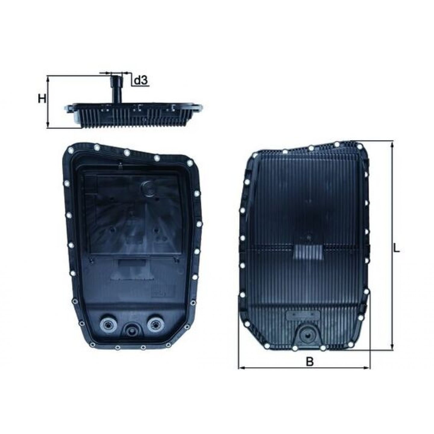 Oliekuip, automaat MAHLE ORIGINAL HX 152