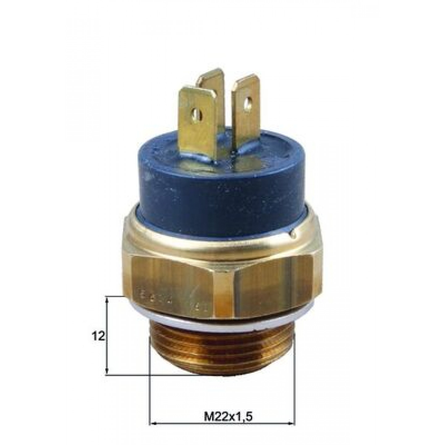 Temperatuurschakelaar, radiateurventilator MAHLE ORIGINAL TSW 70