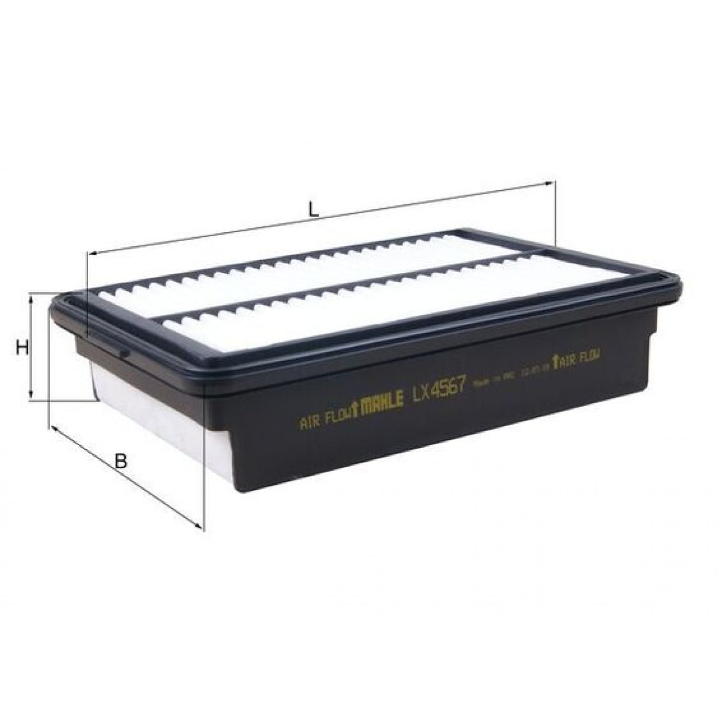 Filtro aria MAHLE ORIGINAL LX 4567