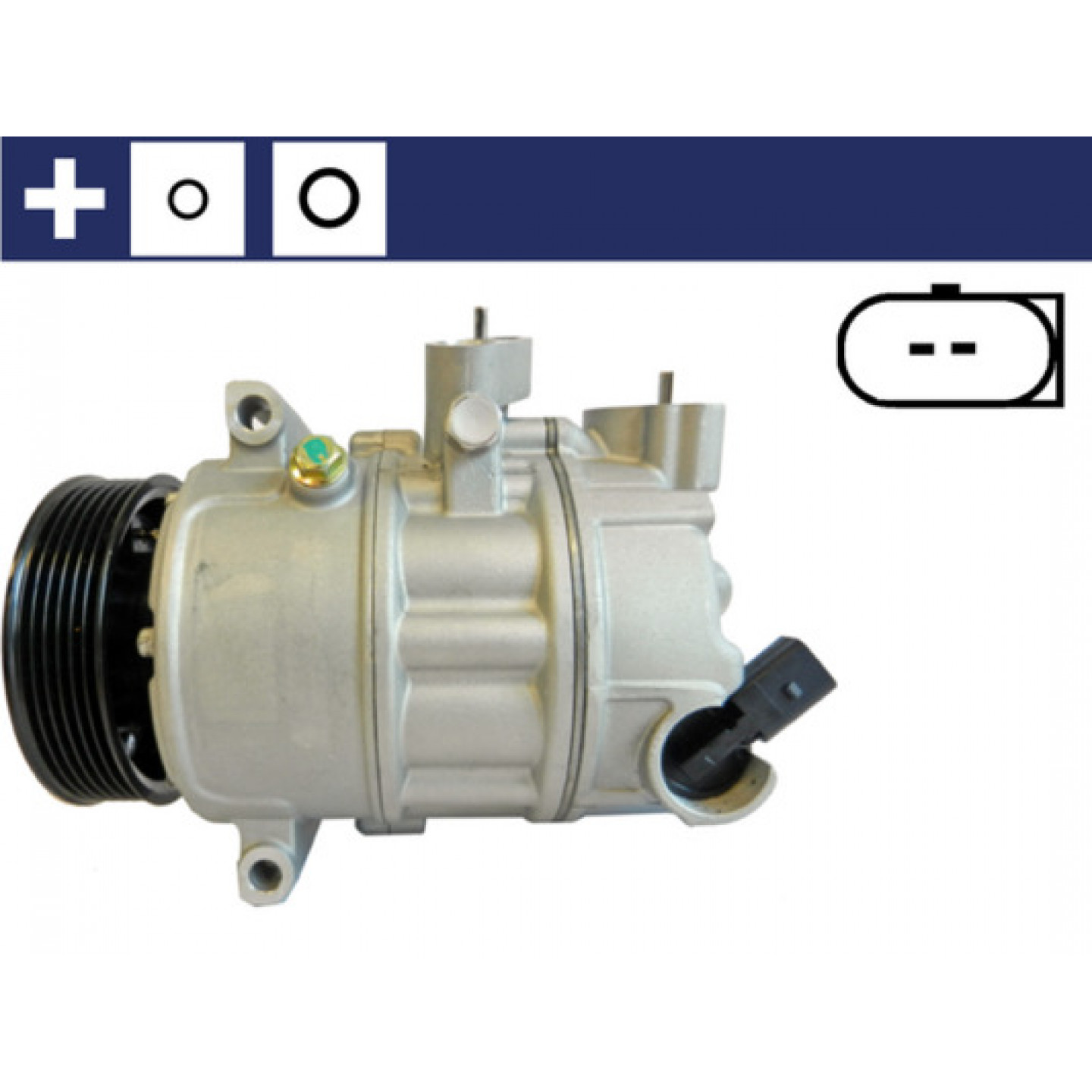 Compressore Climatizzatore Valeo 699857 Per Auto – R134a, Puleggia 110mm, DCS, Senza Olio