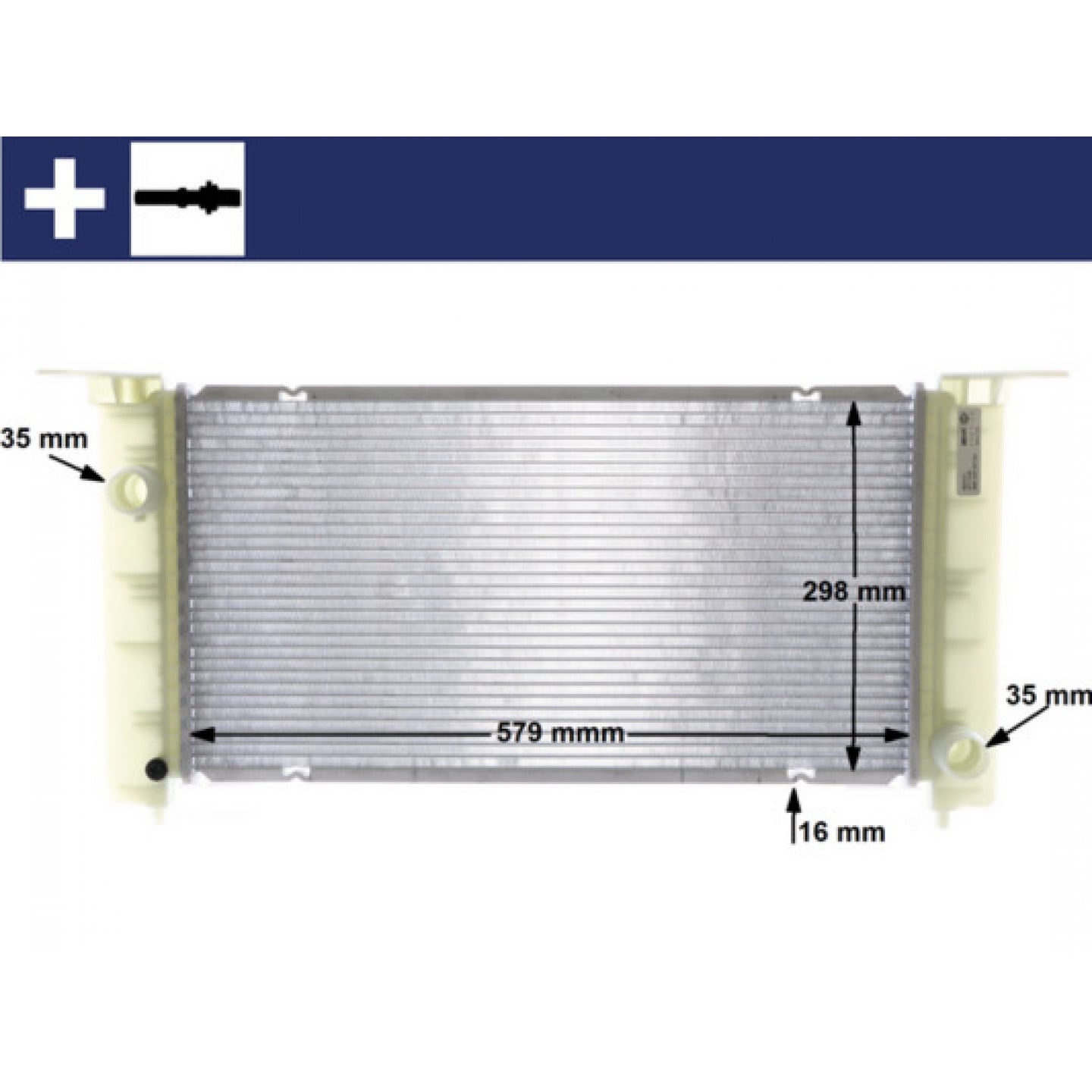 Radiateur MAHLE ORIGINAL CR 1449 000S
