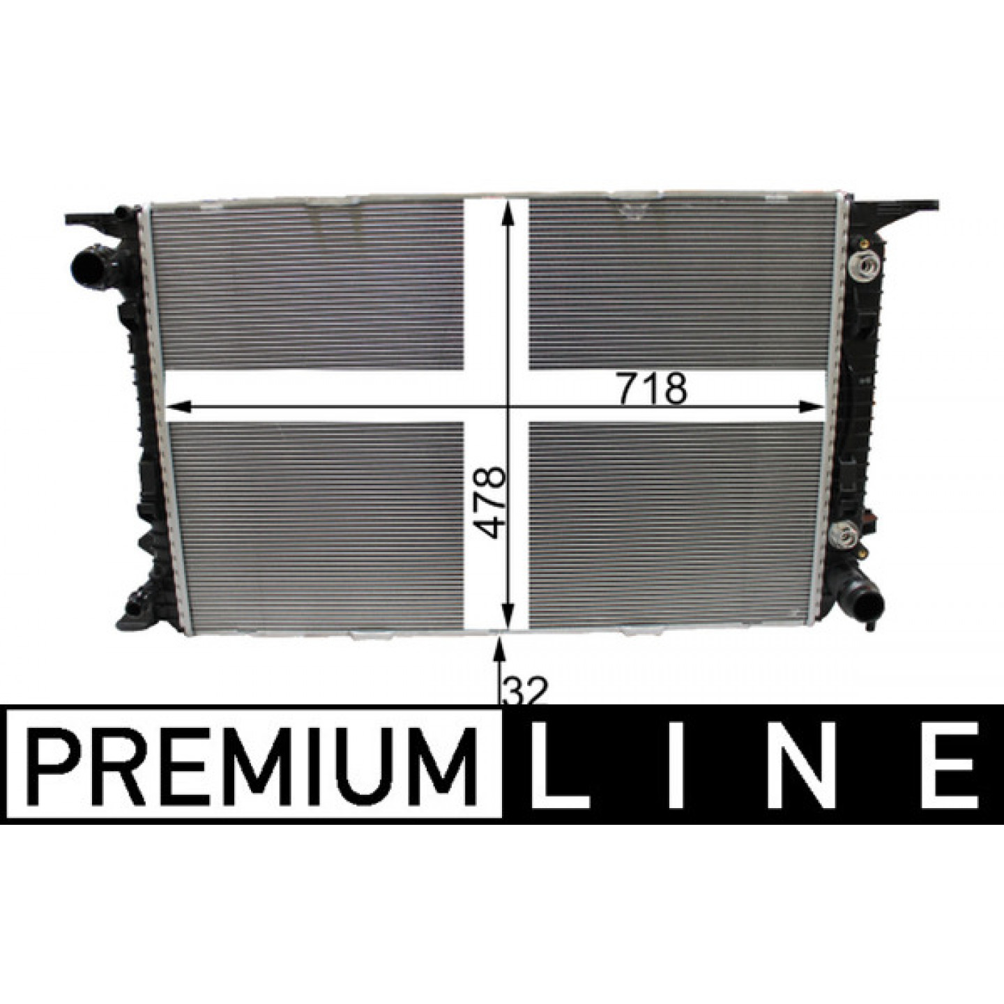 Radiateur MAHLE ORIGINAL CR 2178 000P