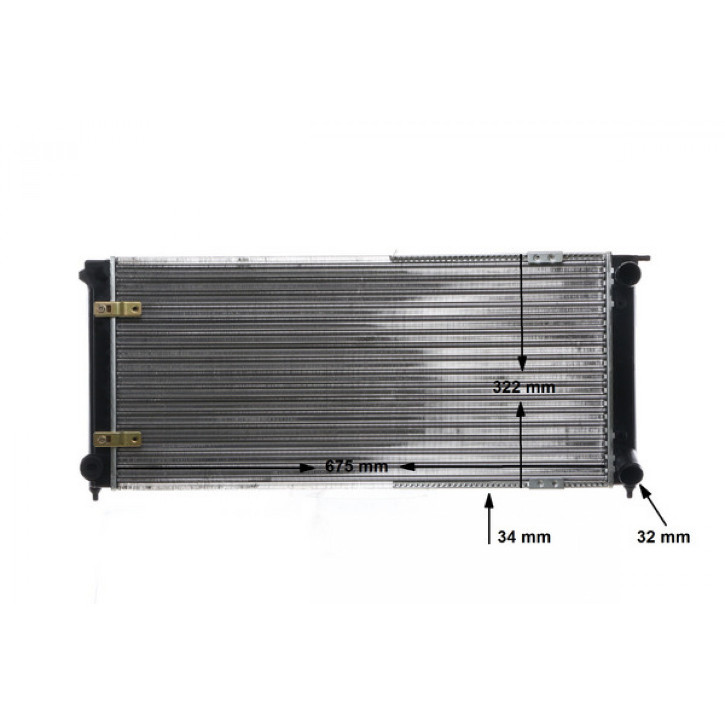 Radiateur MAHLE ORIGINAL CR 341 000S