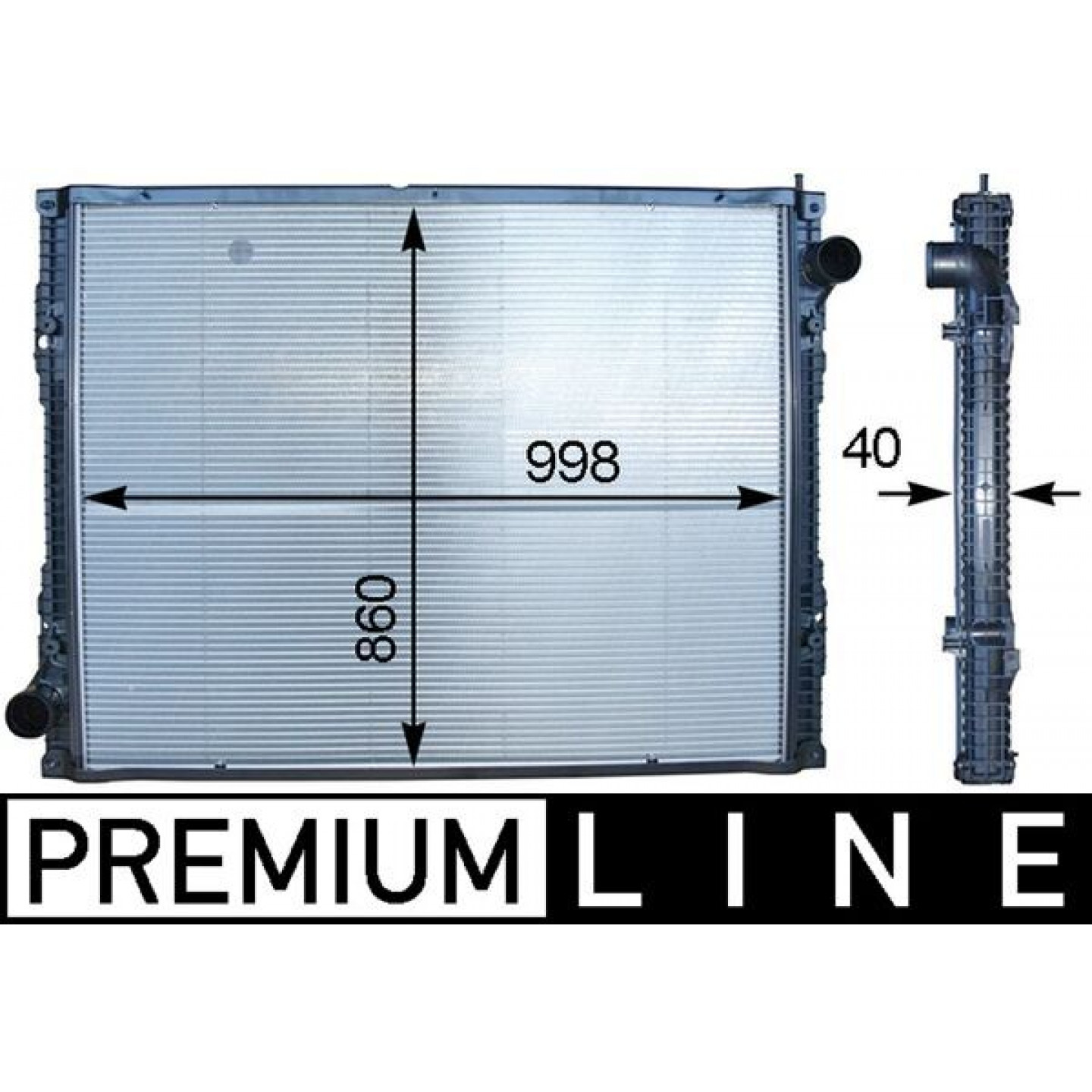 Radiateur MAHLE ORIGINAL CR 916 000P