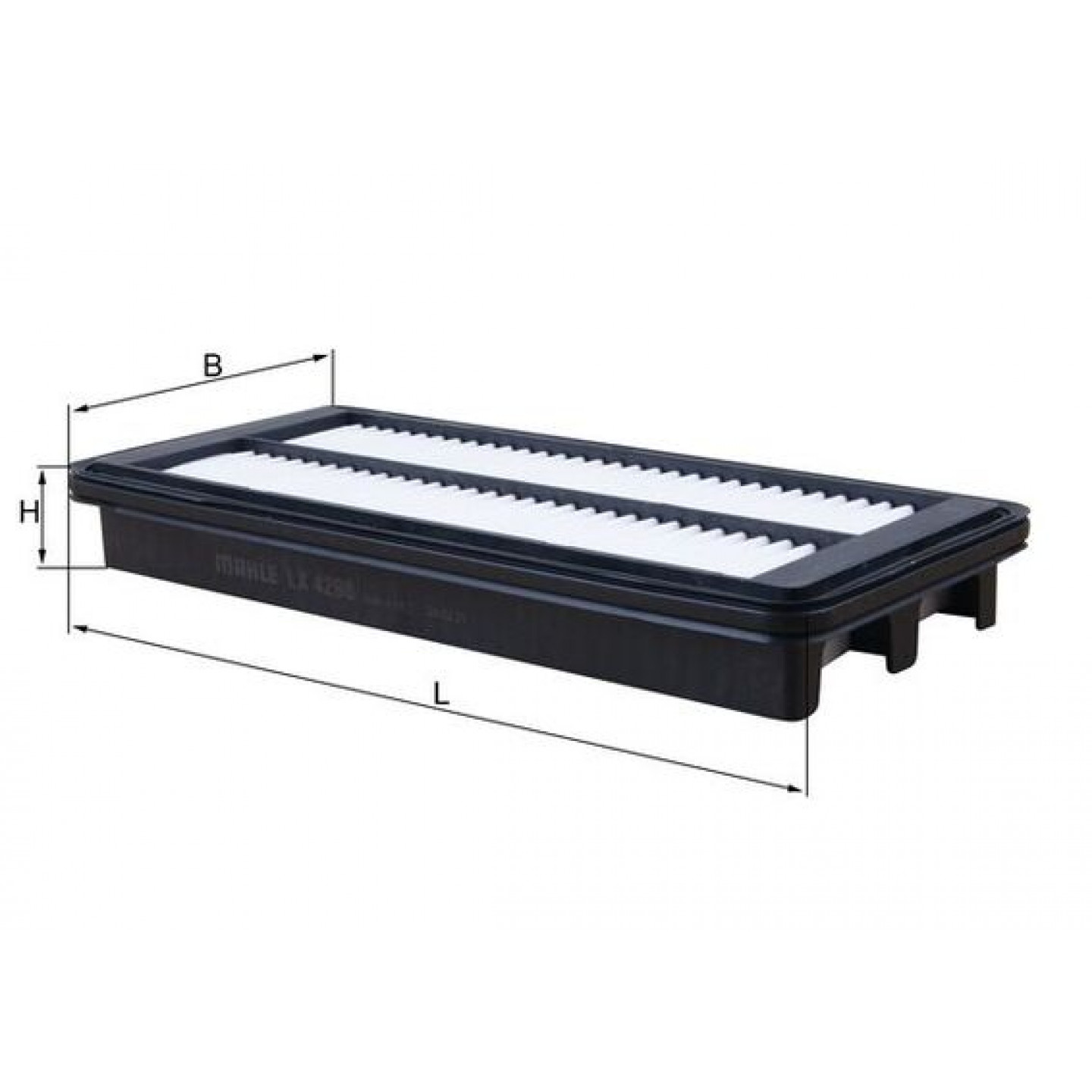 Luchtfilter MAHLE ORIGINAL LX 4298
