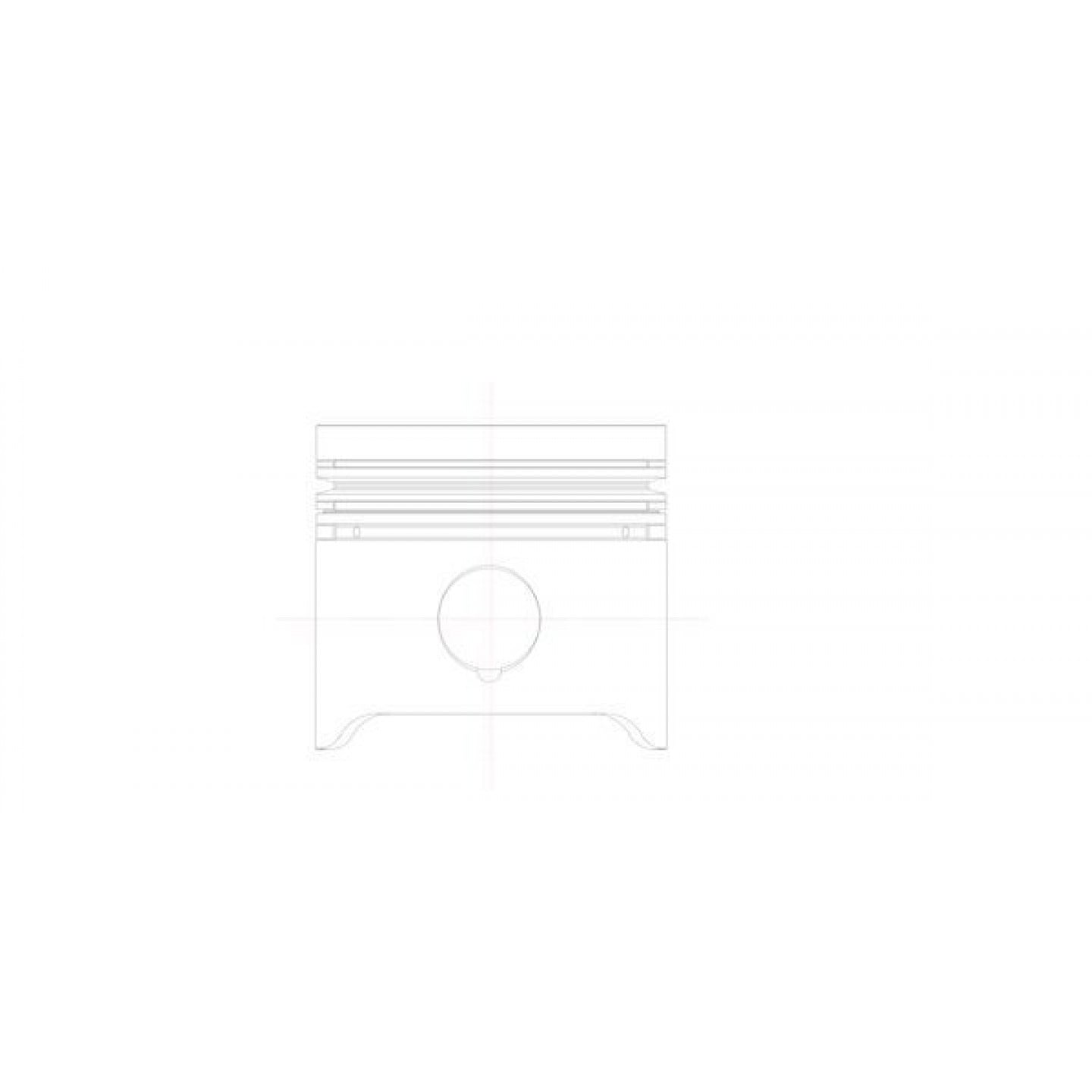 Piston MAHLE ORIGINAL 001 76 01