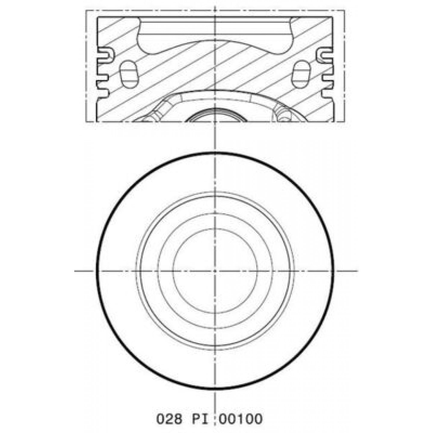 Stempel MAHLE ORIGINAL 028 PI 00100 002