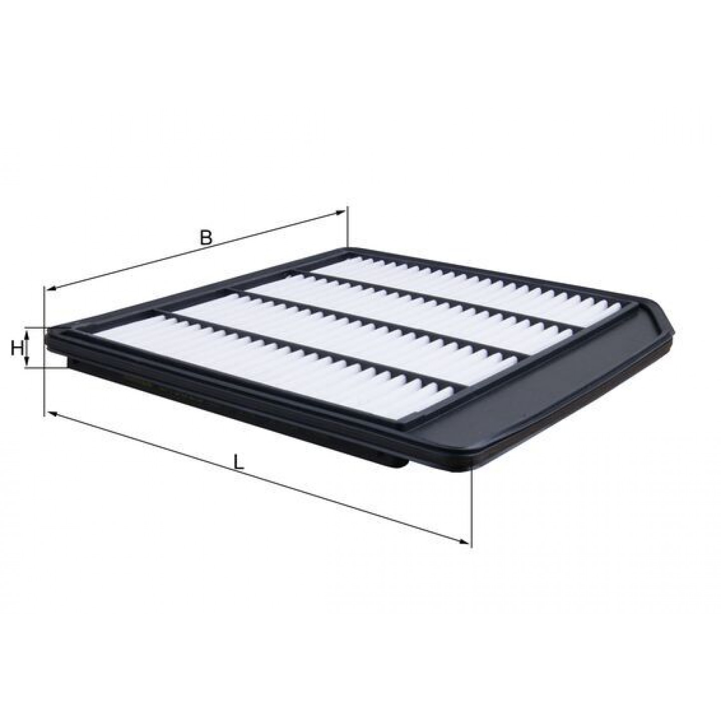 Vzduchový filtr MAHLE ORIGINAL LX 5823