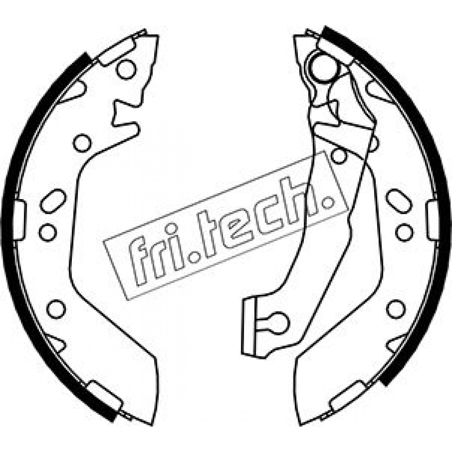 Bremsbackensatz fri.tech. 1046.205