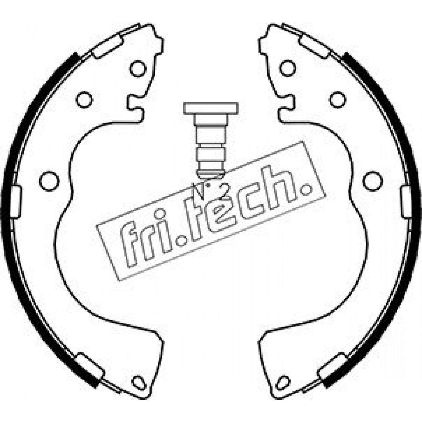 Bremsbackensatz fri.tech. 1049.152