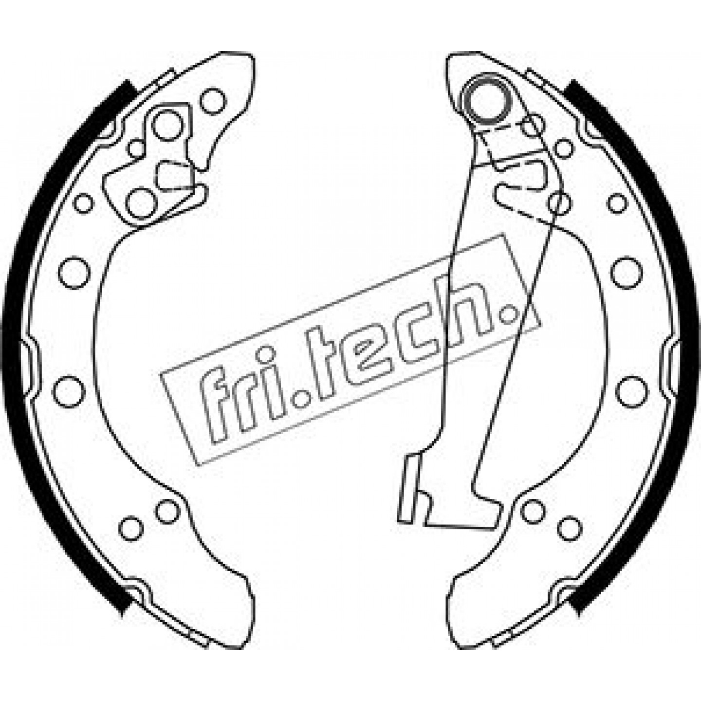 Bremsbackensatz fri.tech. 1124.284