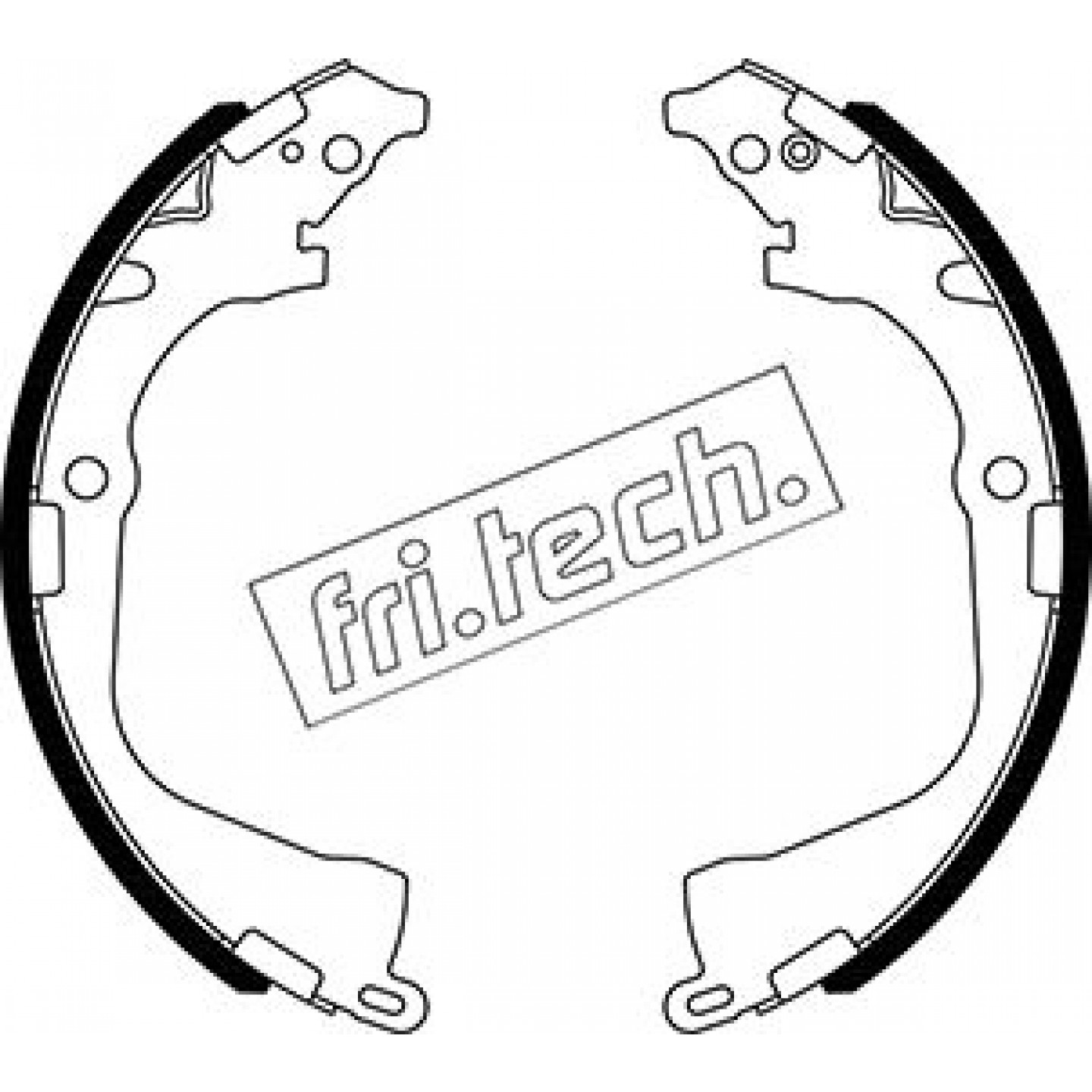 Bremsbackensatz fri.tech. 1124.290