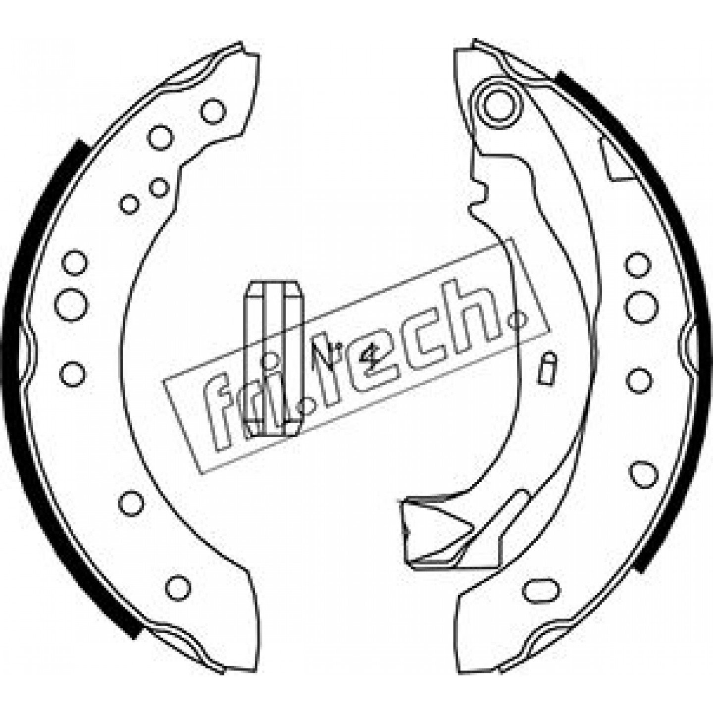 Bremsbackensatz fri.tech. 1022.036