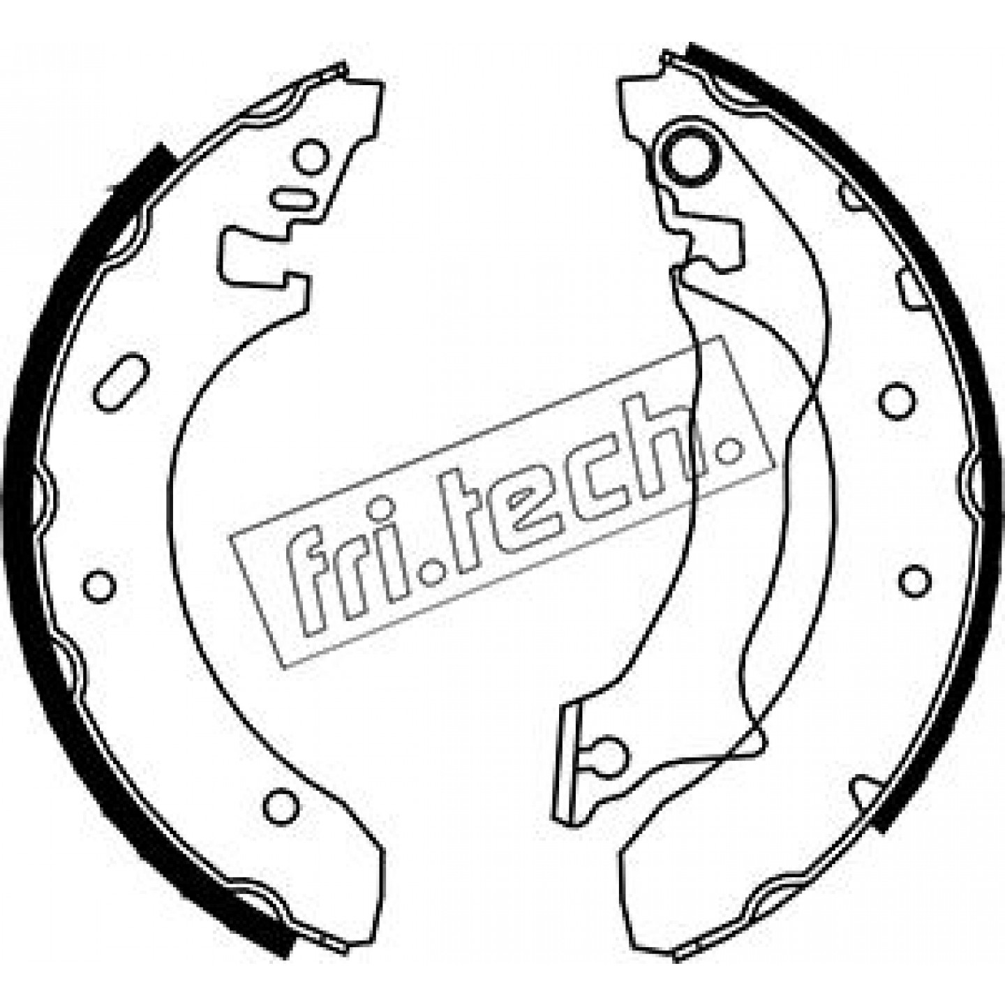 Bremsbackensatz fri.tech. 1040.138