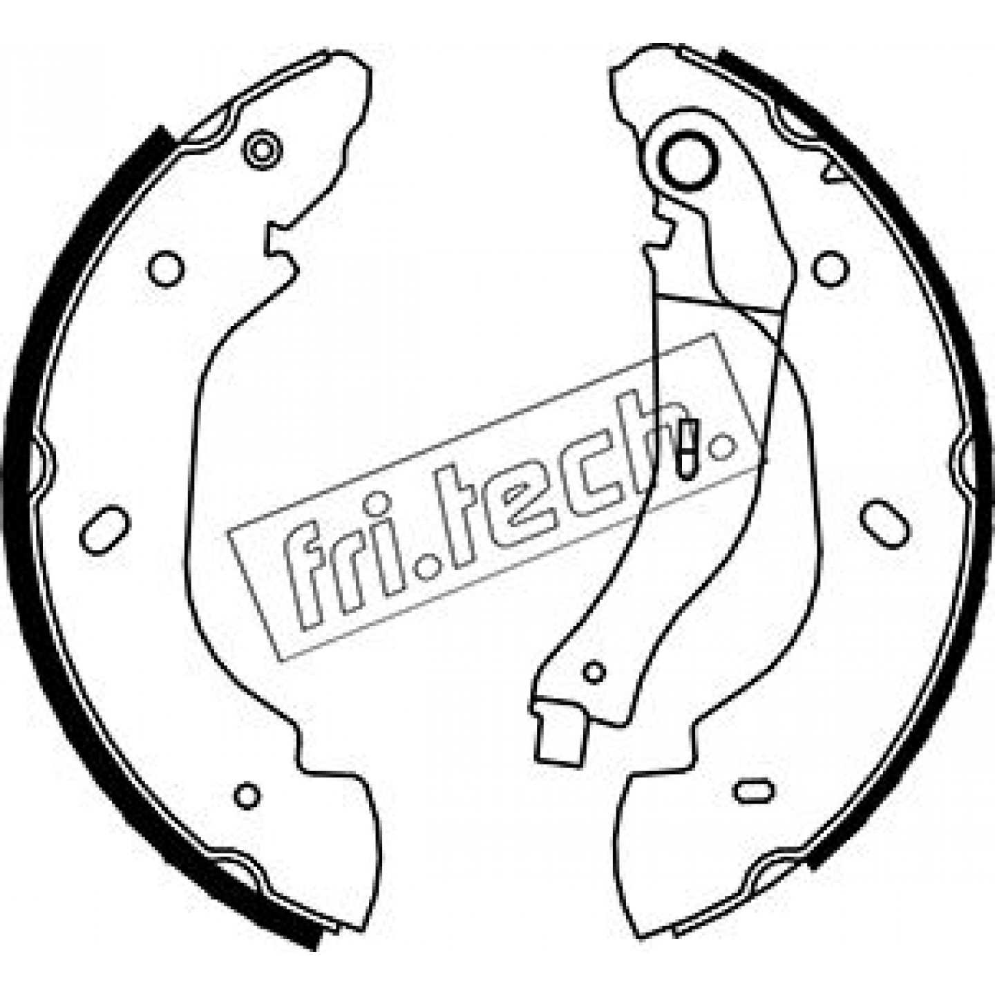 Bremsbackensatz fri.tech. 1040.148