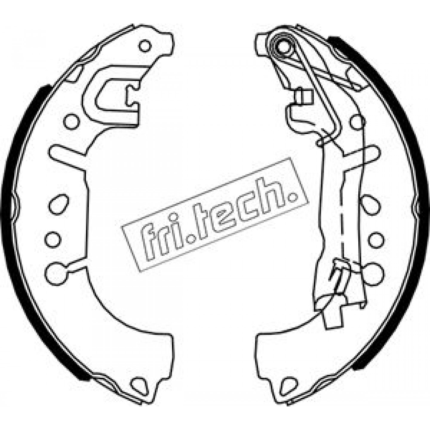 Bremsbackensatz fri.tech. 1034.127