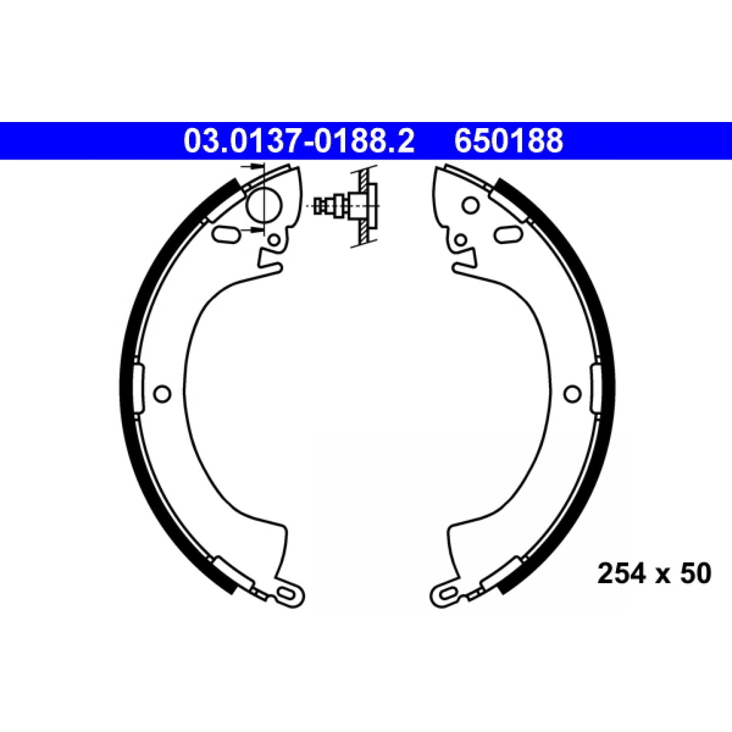 Remschoenset ATE 03.0137-0188.2