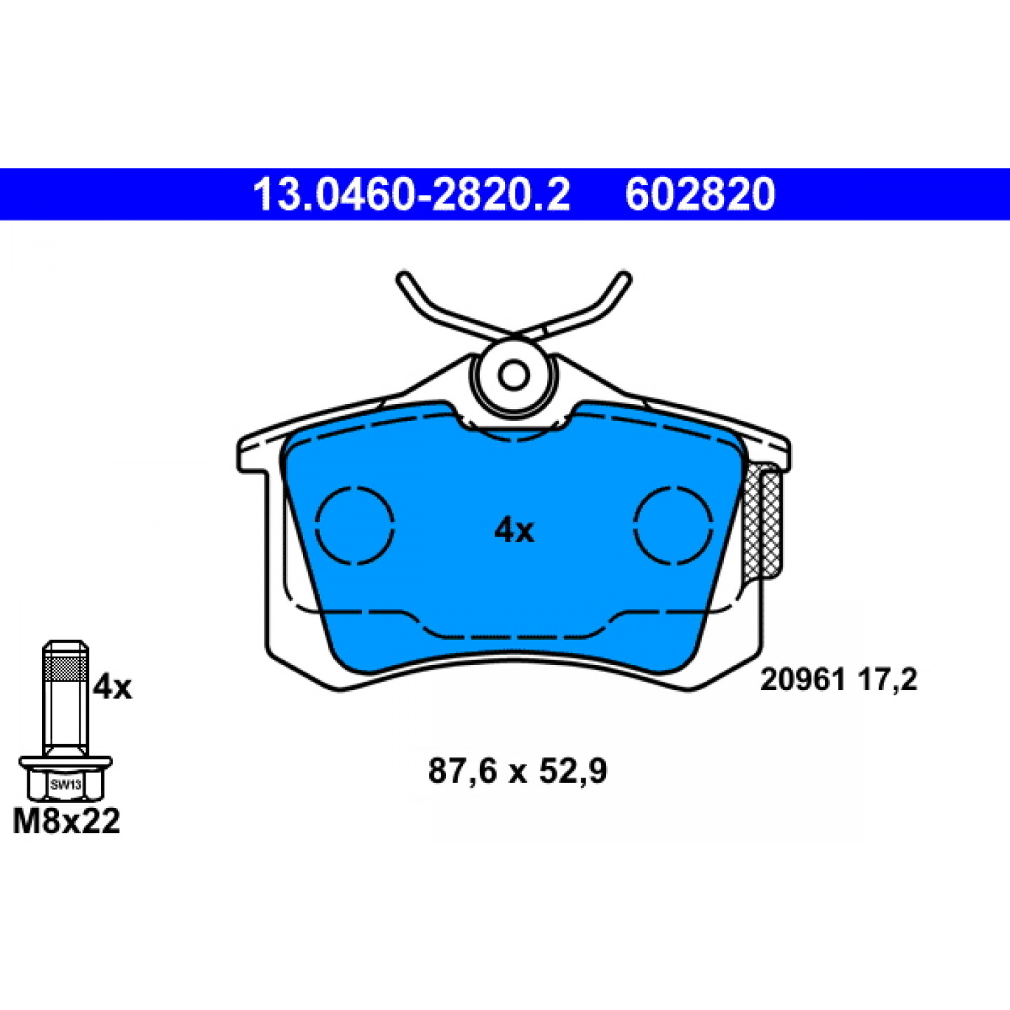 BARUM BA2320 Pastiglie freno, freno a disco