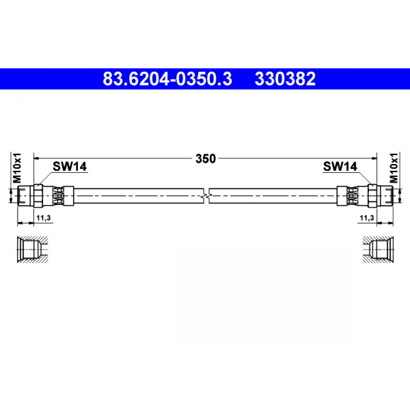 Remslang ATE 83.6204-0350.3