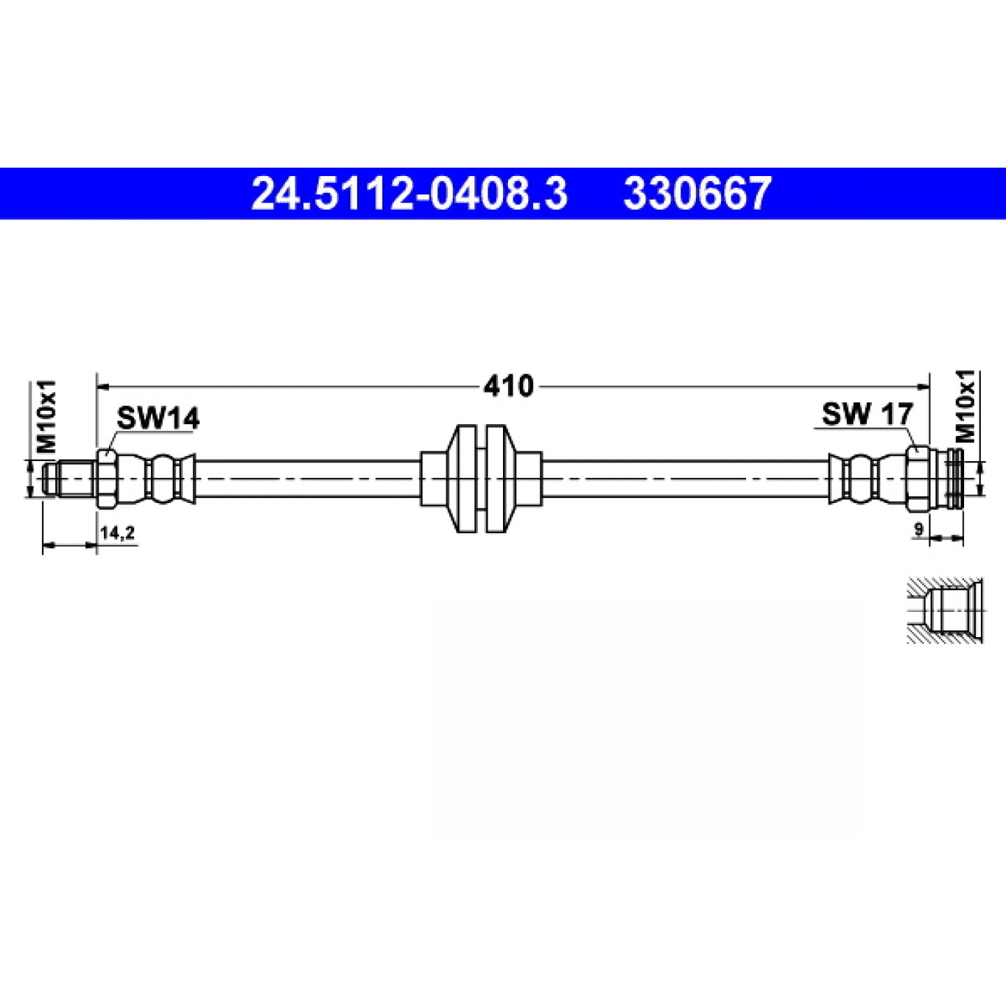 Remslang ATE 24.5112-0408.3