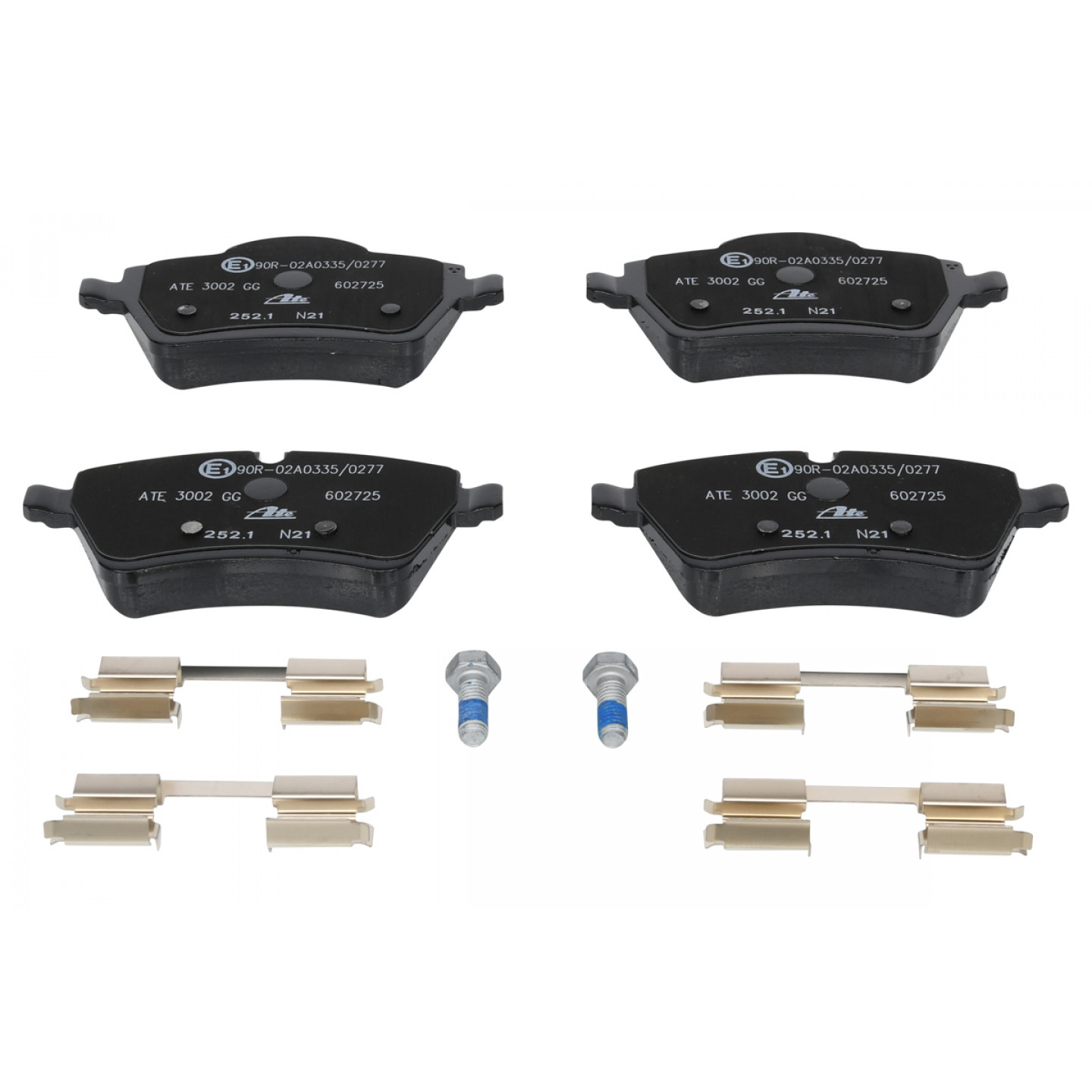 ATE ブレーキパッド 13.0460-2725.2 Brake Pad Set, disc brake ATE 13.0460-2725.2 - Trodo.com