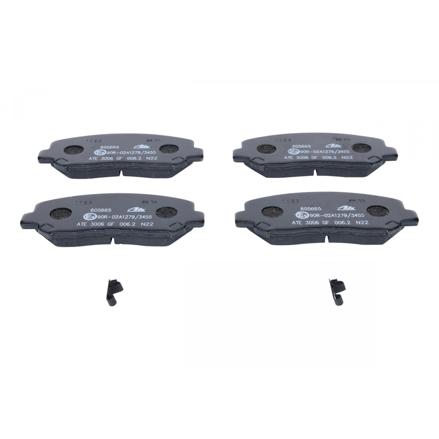 Brake Pad Set, disc brake ATE 13.0460-5665.2 - Trodo.com