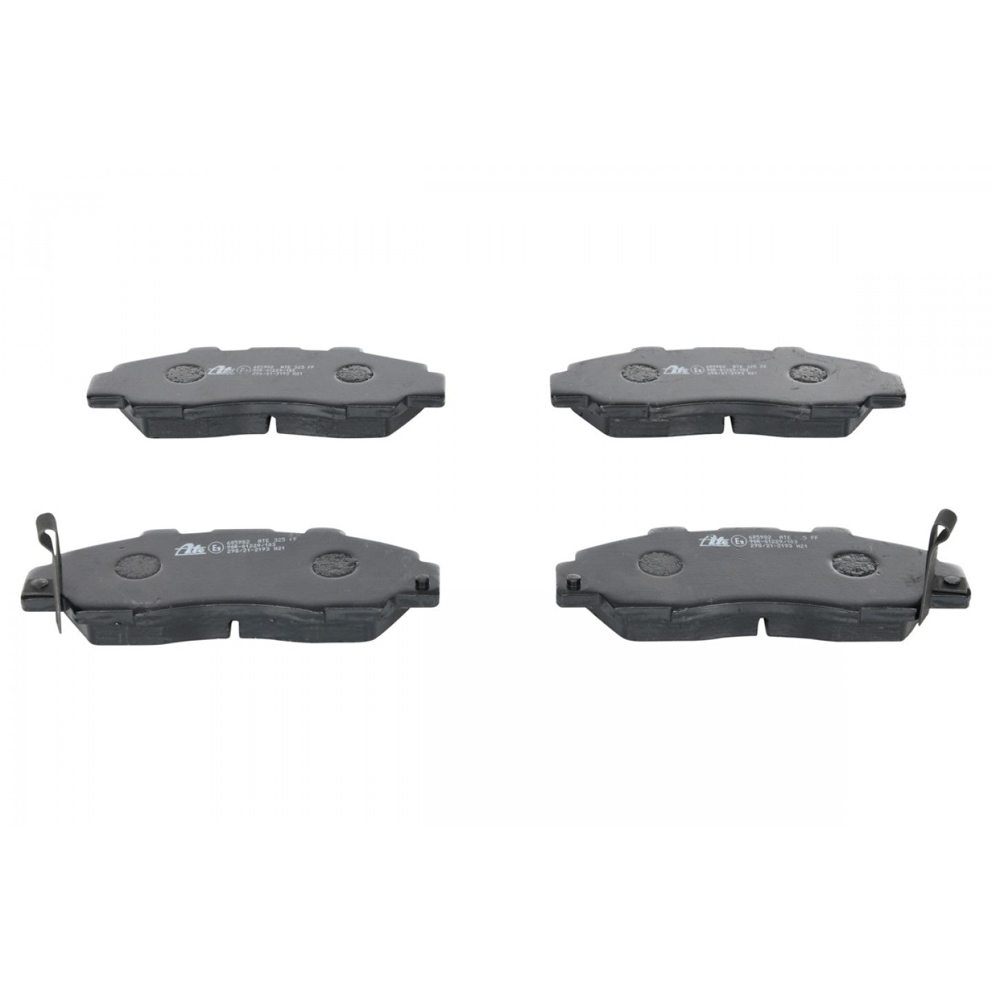 Bemsbeläge Set Pastiglie Freno a Disco per Hcee D 06- 1GA0058302