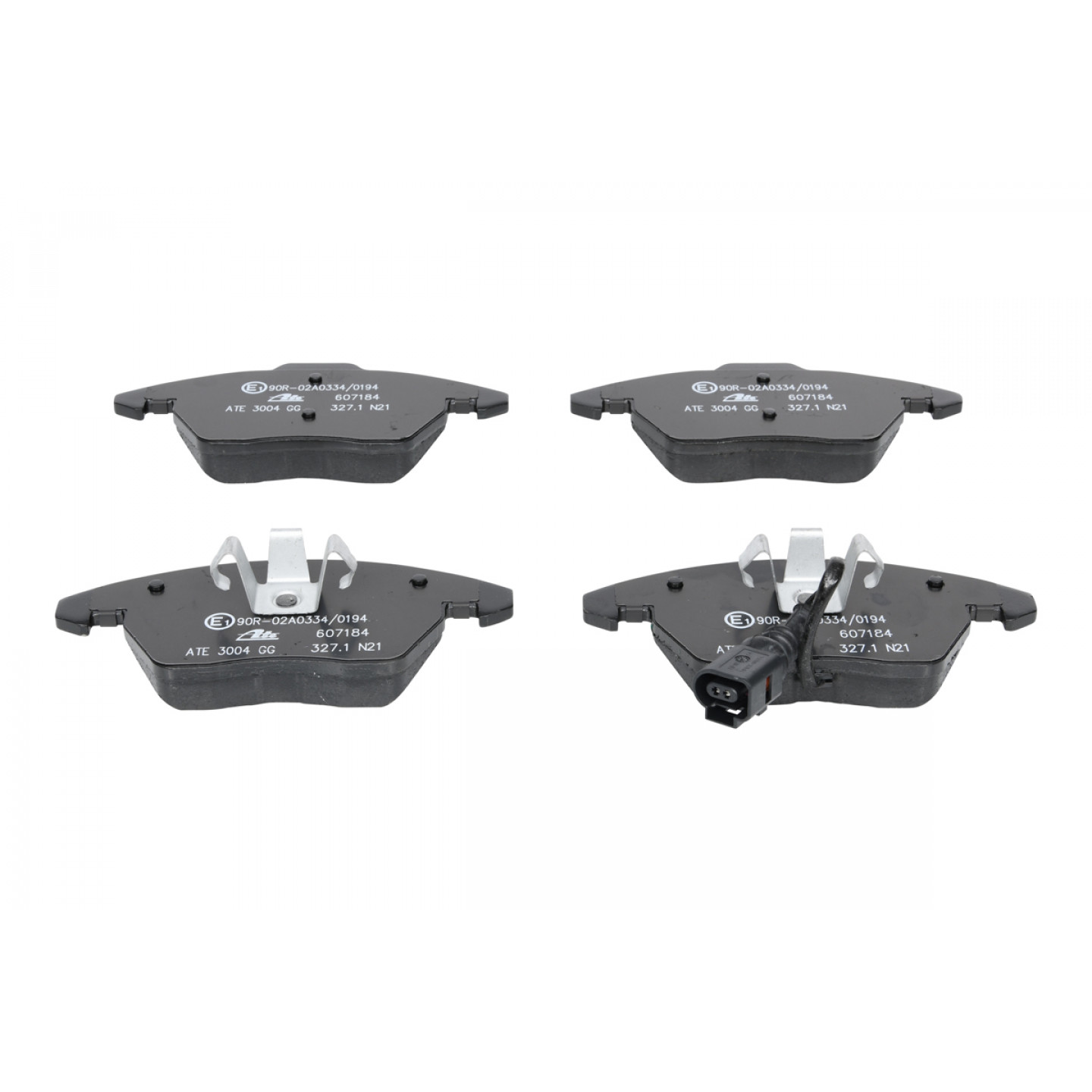 Set Accessori Freno A Disco Ate 13.0460-0138.2 Per Toyota Corolla (2000-2008) - Qualità OEM