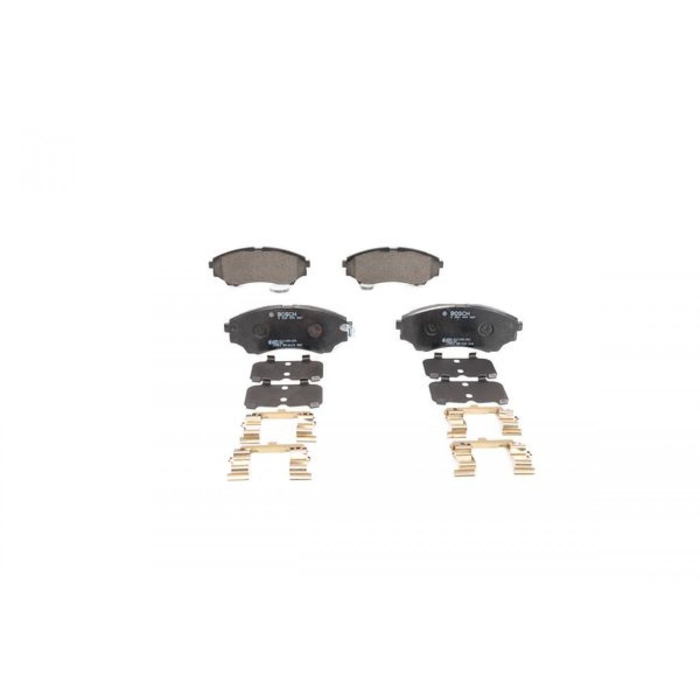 0 986 494 660 BOSCH BP1505 Kit pastiglie freni Low-Metallic, con