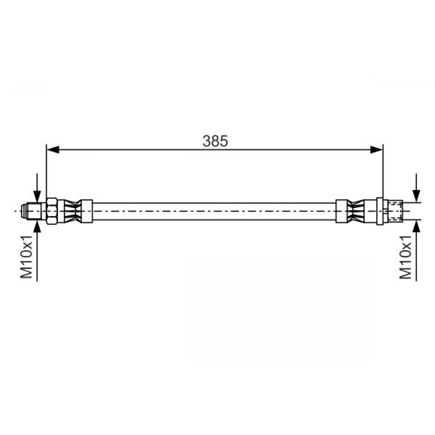 Bremsschlauch BOSCH 1 987 476 439