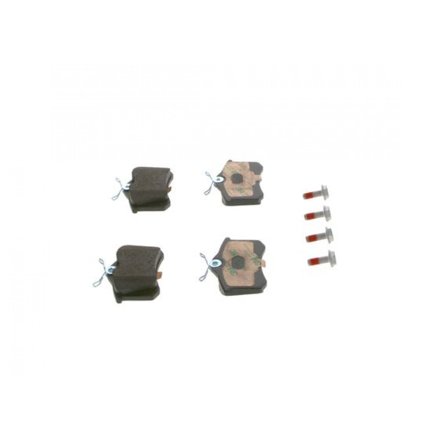 0 986 491 050 BOSCH BP778 Kit pastiglie freni Low-Metallic