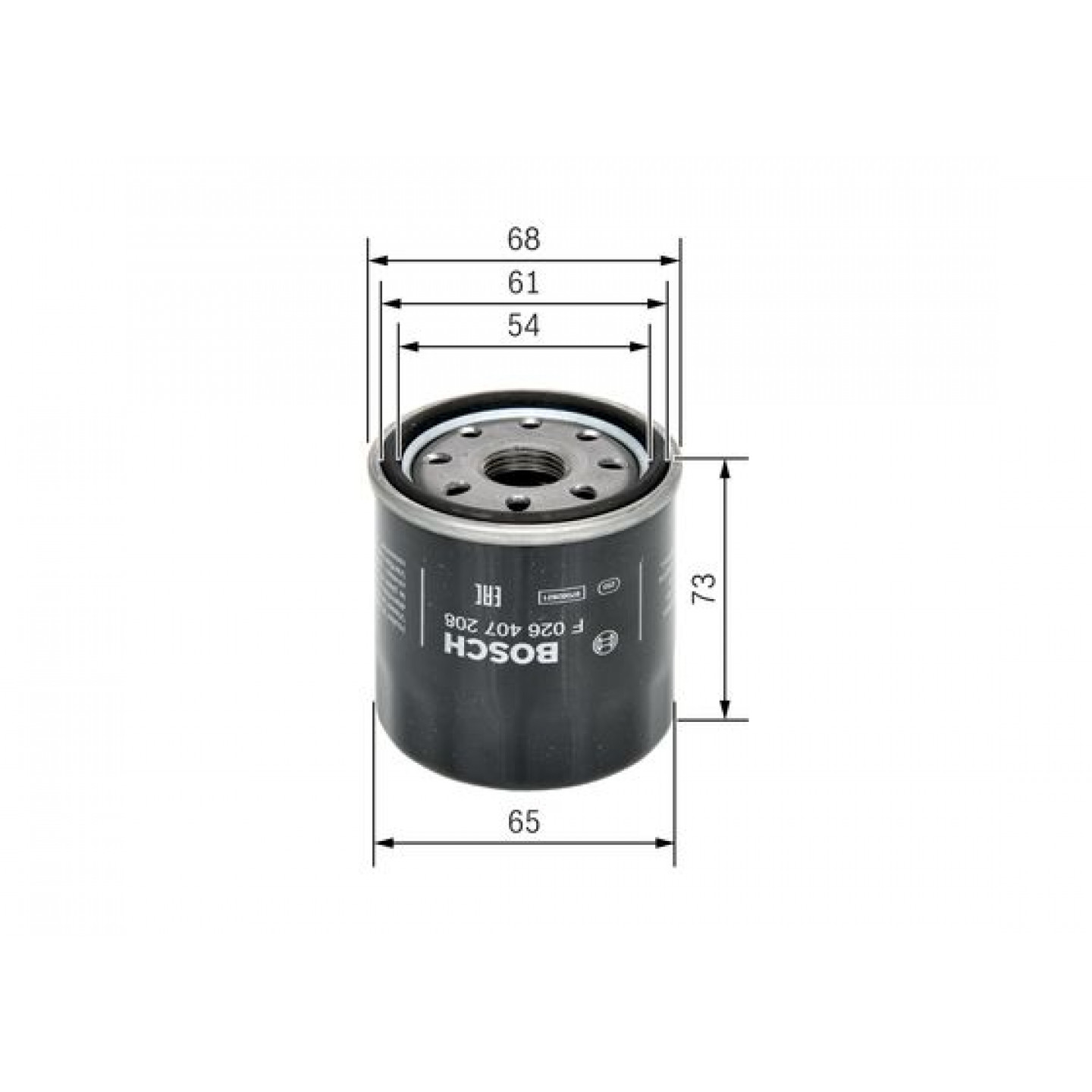 PakTrade 2 Filtri Motore per Aspirapolvere Bosch BSG8180101