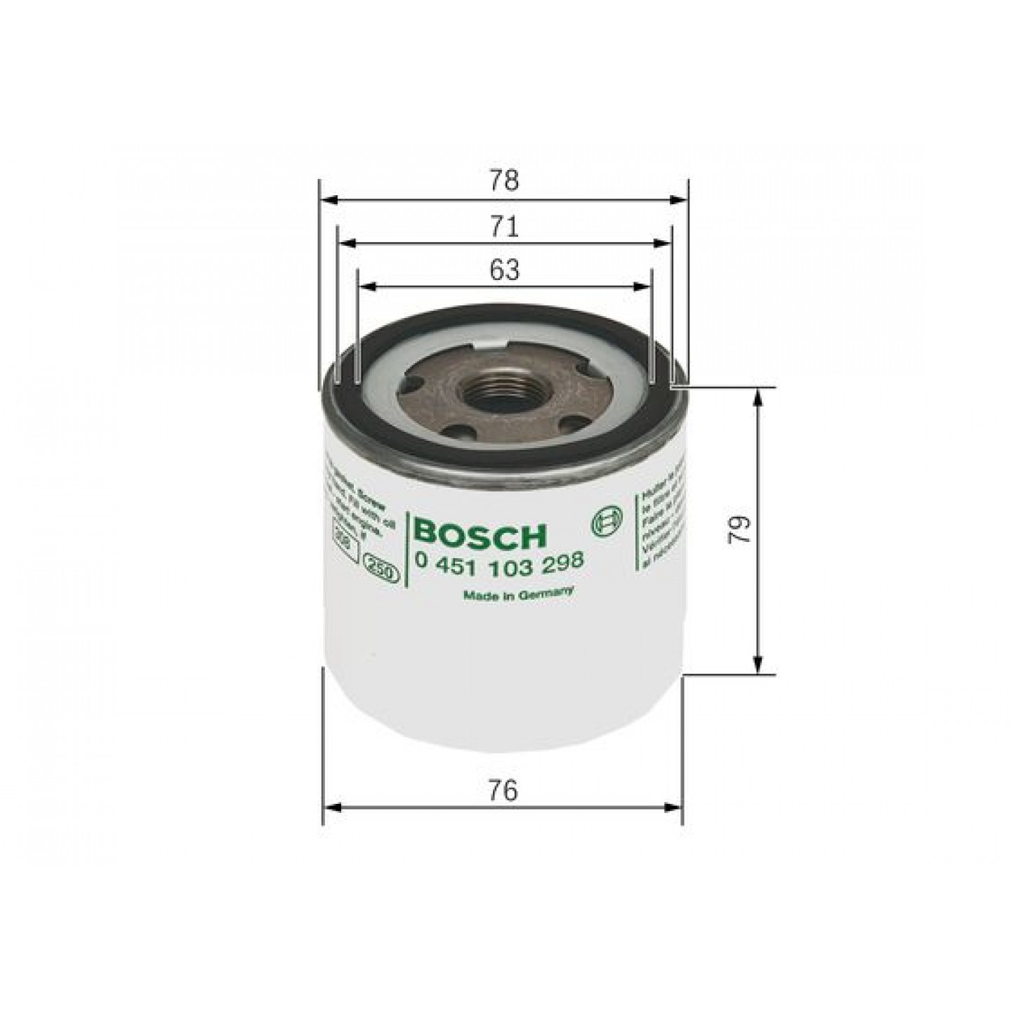 PakTrade Filtro Motore Per Aspirapolvere Bosch BSA3083/09 - Ricambio Compatibile Per Bosch Siemens VZ01MSF - 4