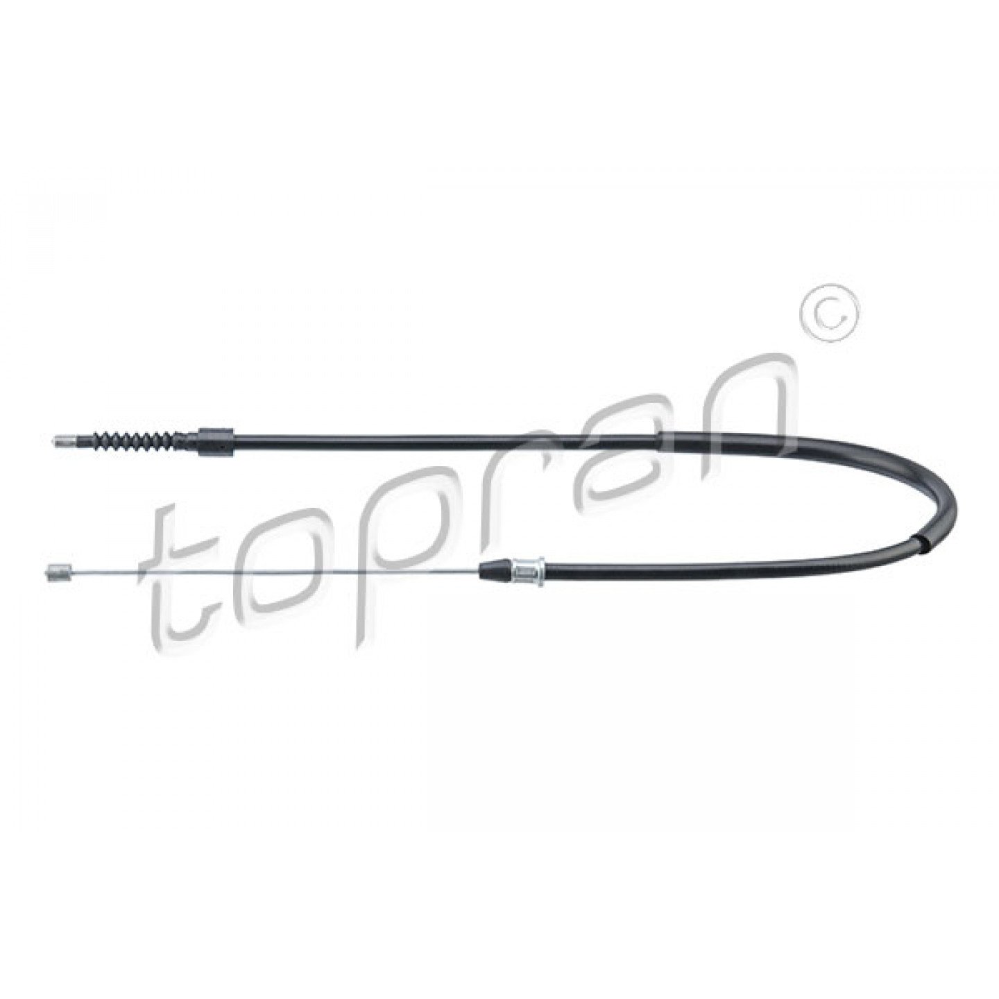 Cable, Parking Brake TOPRAN 206 501- Trodo.com