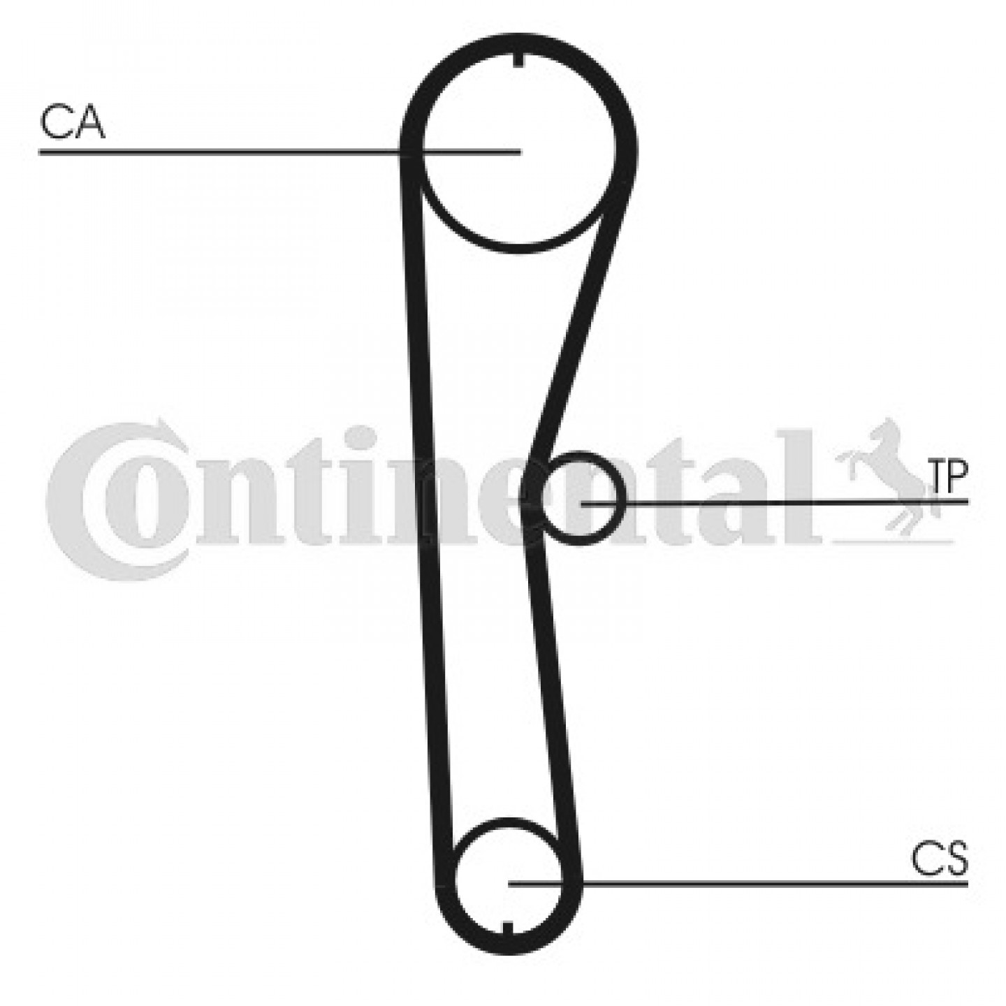 ozubený řemen CONTITECH CT824