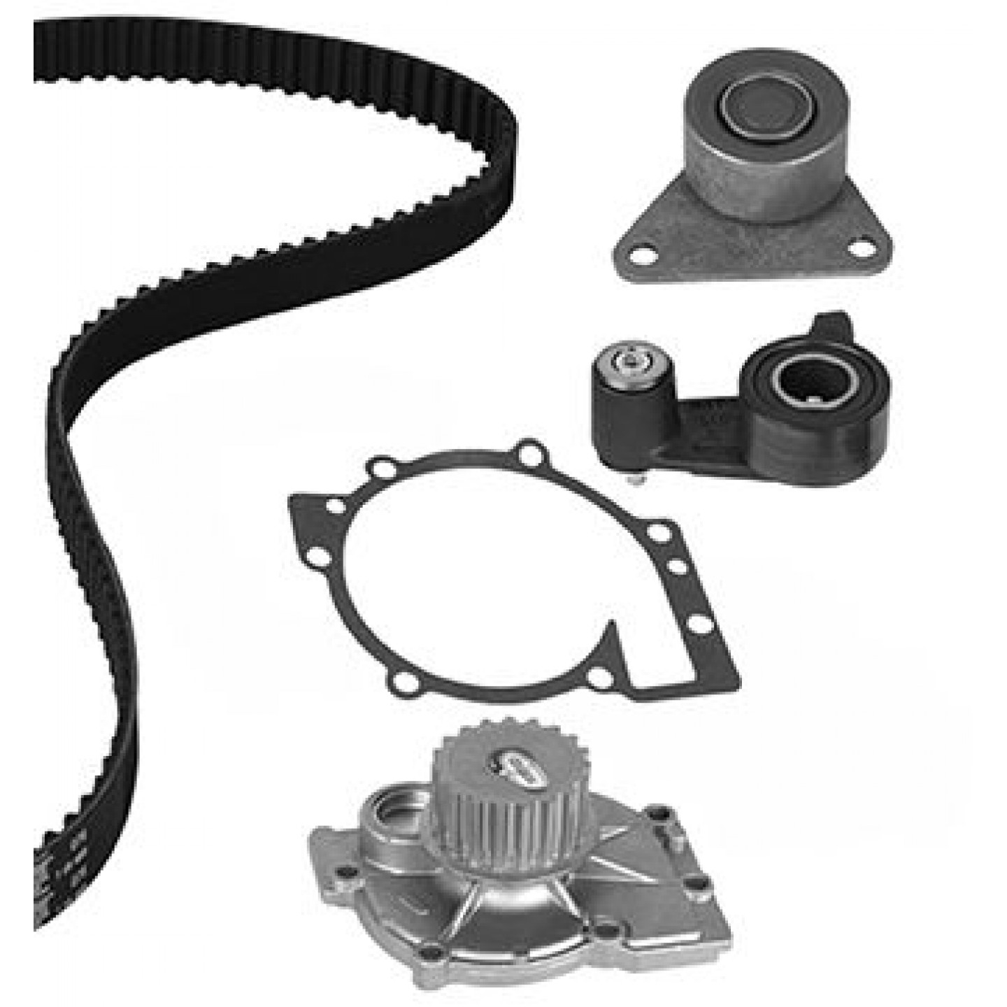 Graf Bomba De Agua + Kit Correa Distribución Kp1019-4
