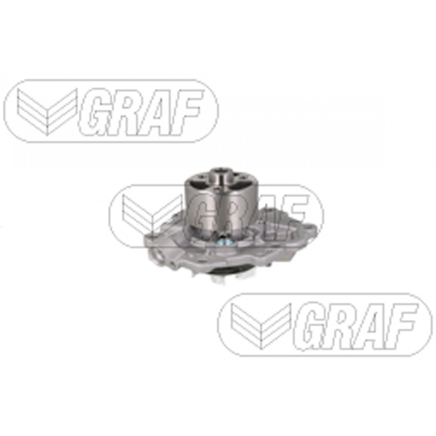 Graf Bomba De Agua, Refrigeración Del Motor Pa1477-8
