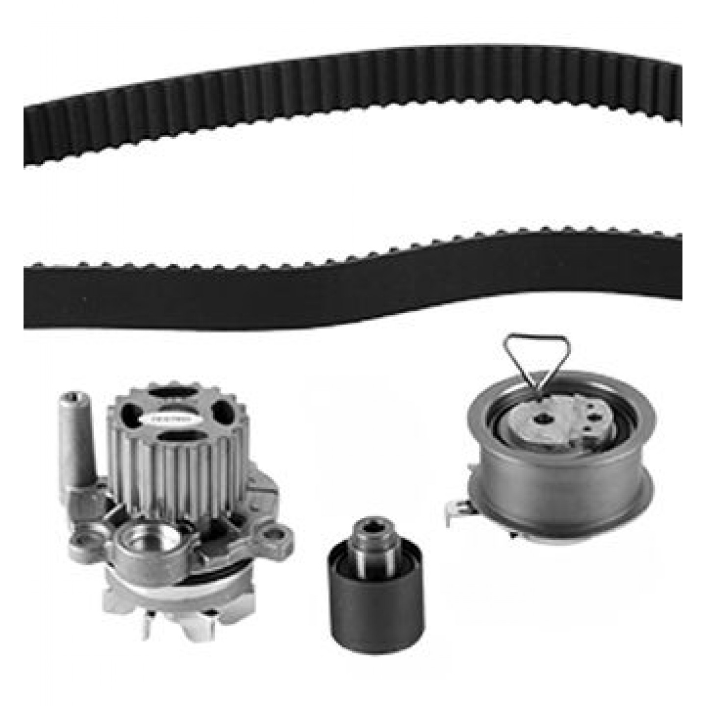 Graf Set Pompa Acqua E Cinghia Dentata Kp1355-2