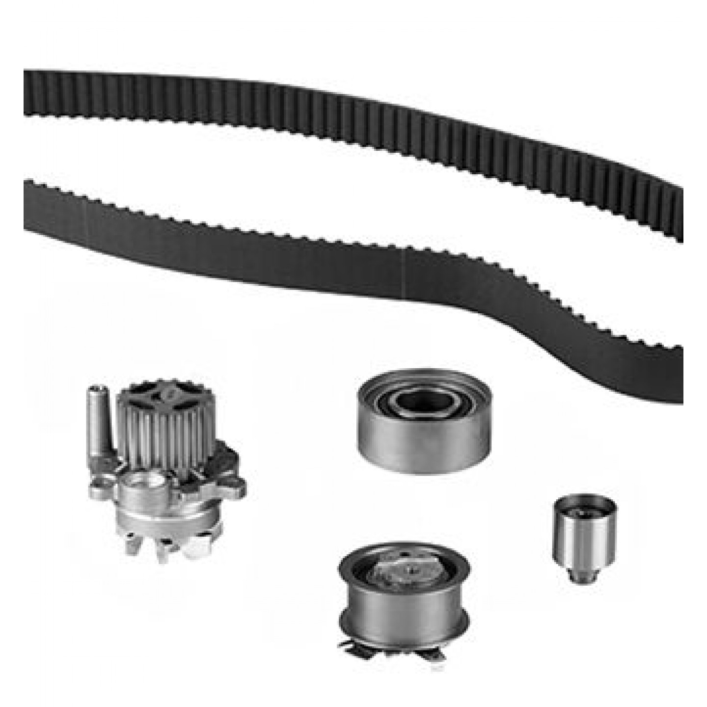 Graf Set Pompa Acqua E Cinghia Dentata Kp1355-4