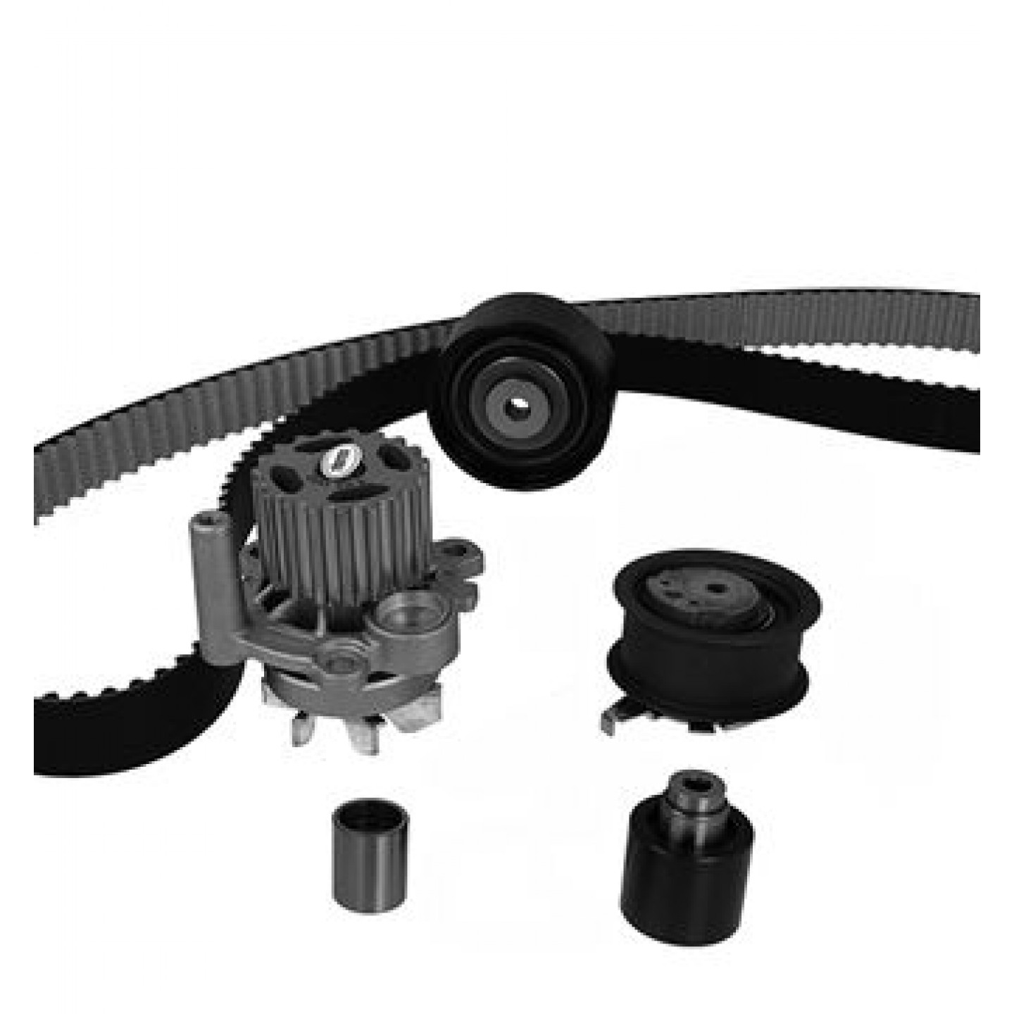 Graf Set Pompa Acqua E Cinghia Dentata Kp1355-5