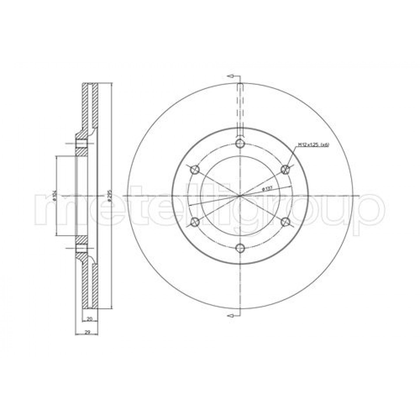 Bremsscheibe CIFAM 800-247