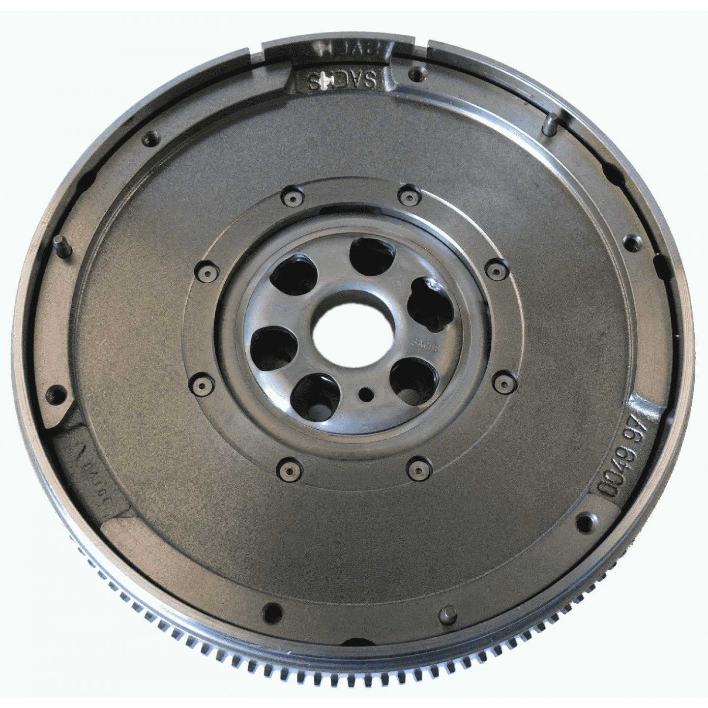 KFS150209 - KIT FRIZIONE VOLANO BIMASSA SACHS PER AUDI A4 (8K2,8K5,B8) 2.0 TDI 100 105 125KW - Sachs (Cambio-Kit frizione - Kit frizione Sachs); KFS150209