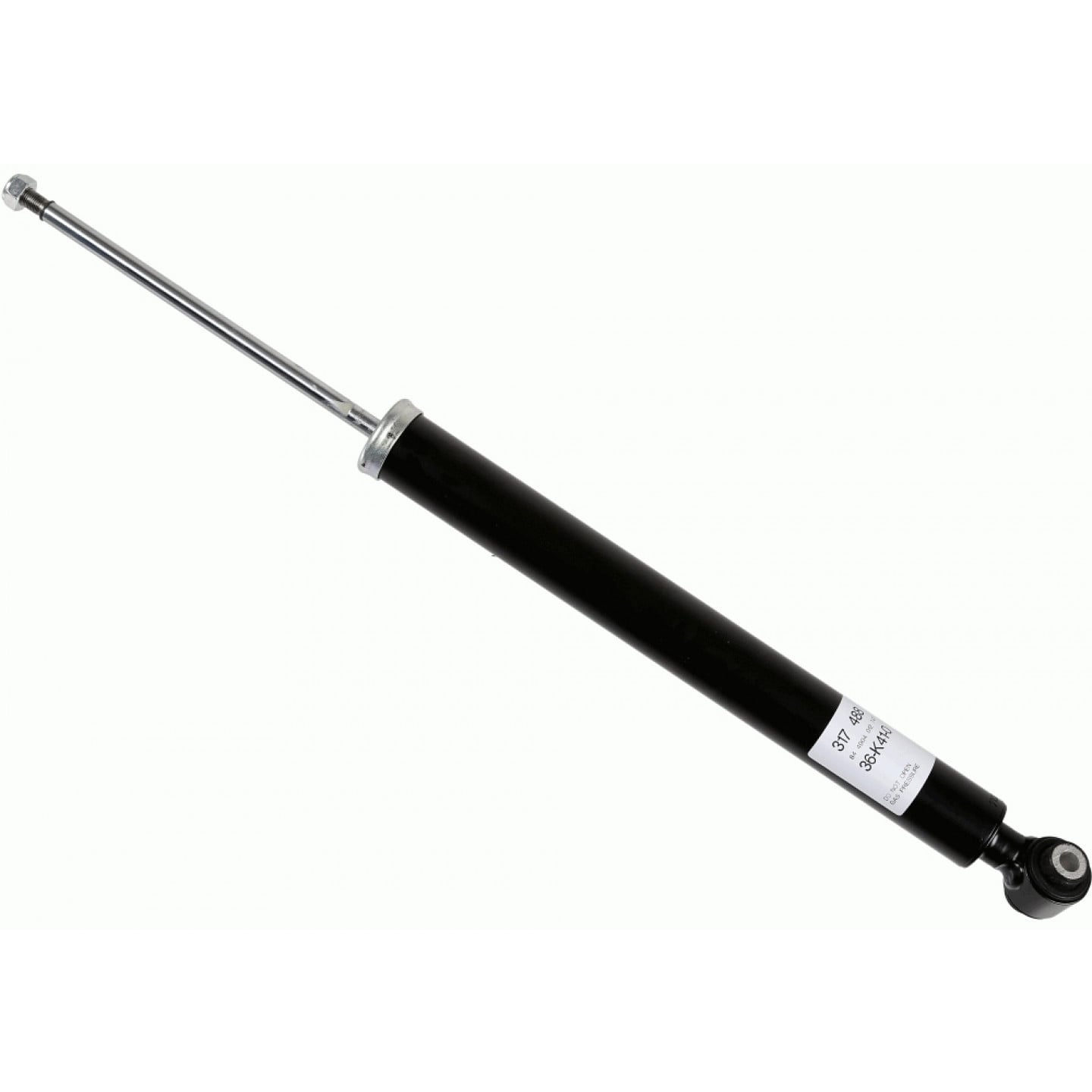 SACHS 553 665 2x Ammortizzatore Posteriore A pressione