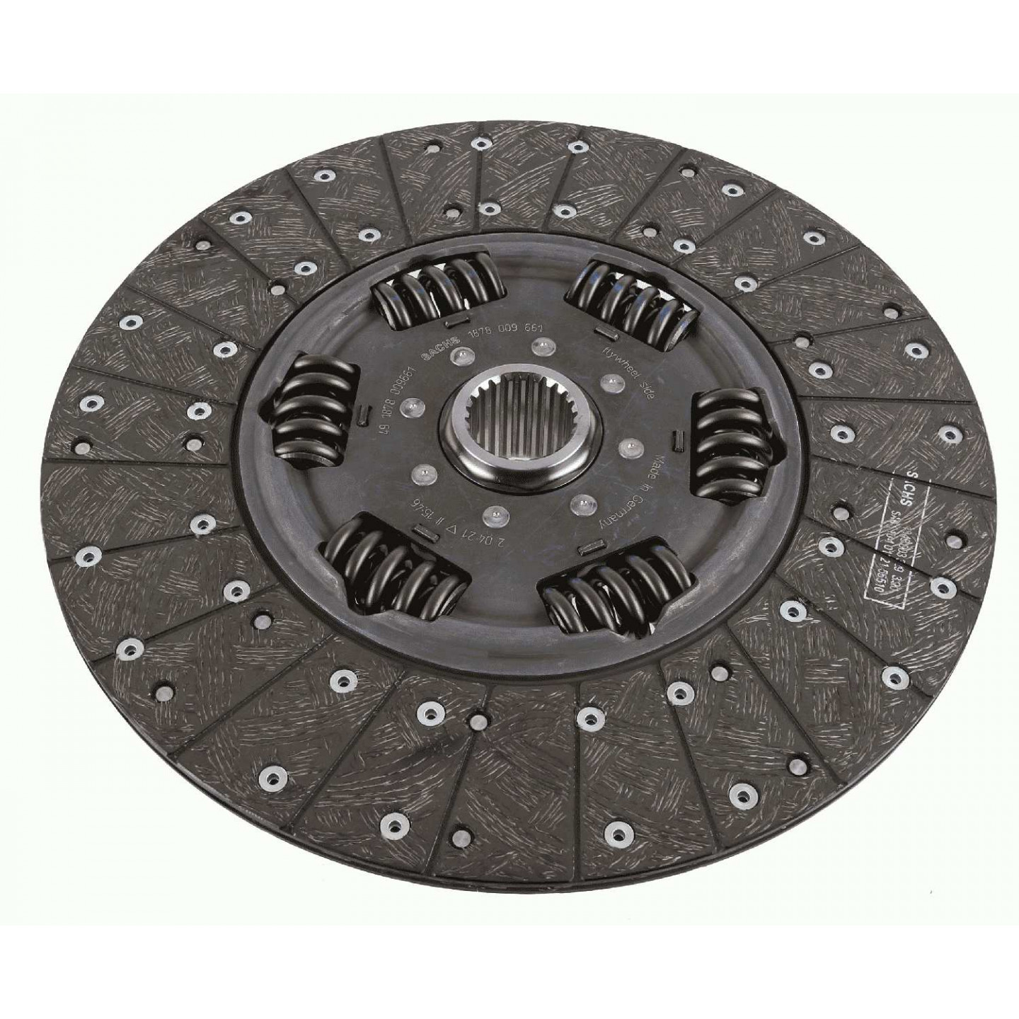 Clutch Disc SACHS 1878 009 661 - Trodo.com